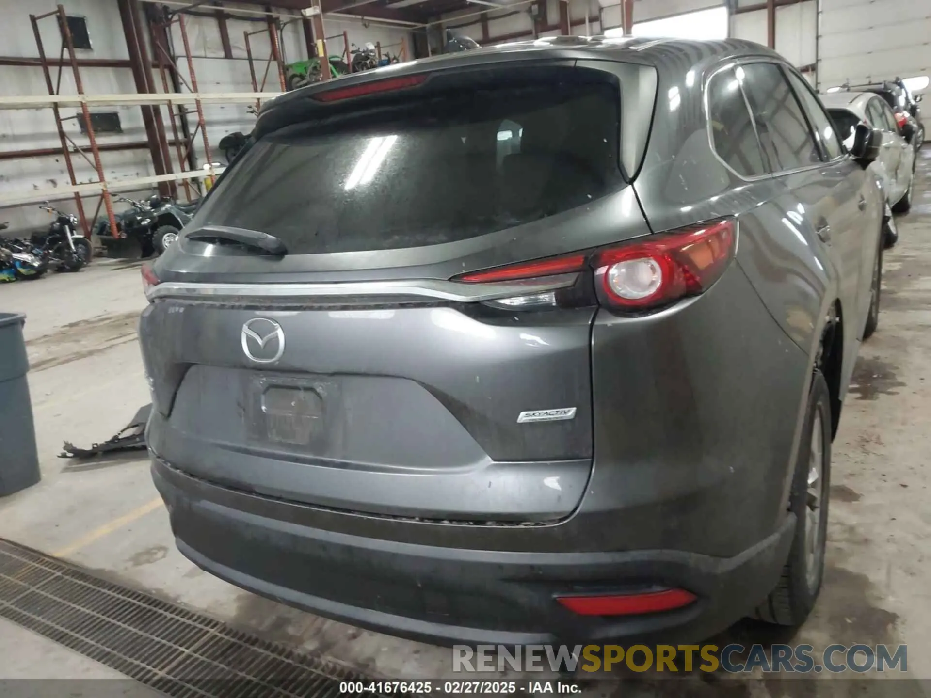 16 Photograph of a damaged car JM3TCBCY3K0305147 MAZDA CX-9 2019