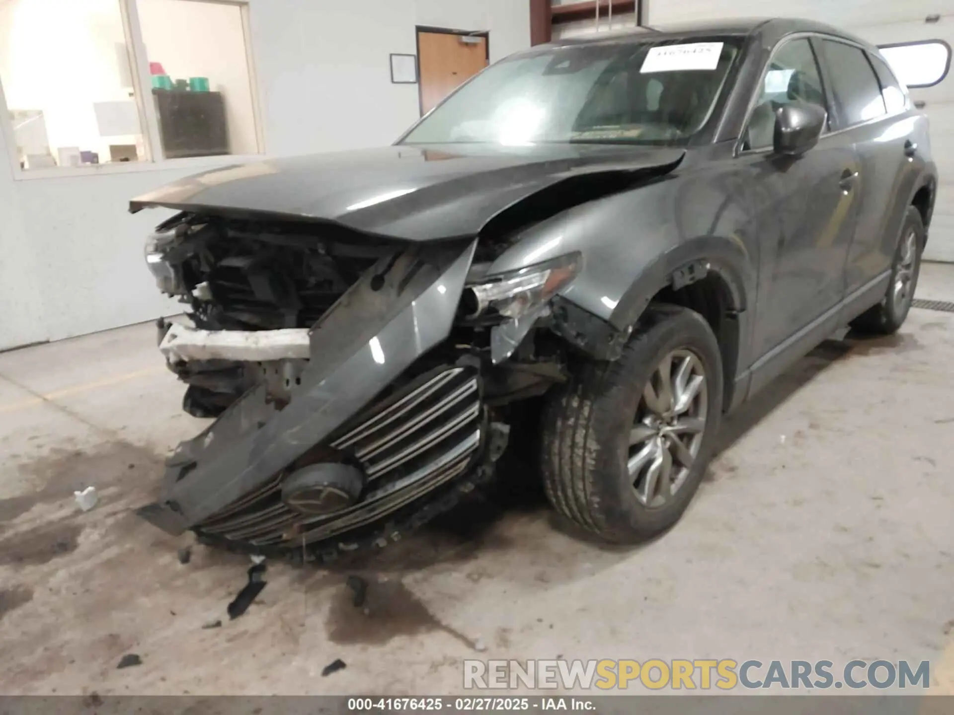 6 Photograph of a damaged car JM3TCBCY3K0305147 MAZDA CX-9 2019