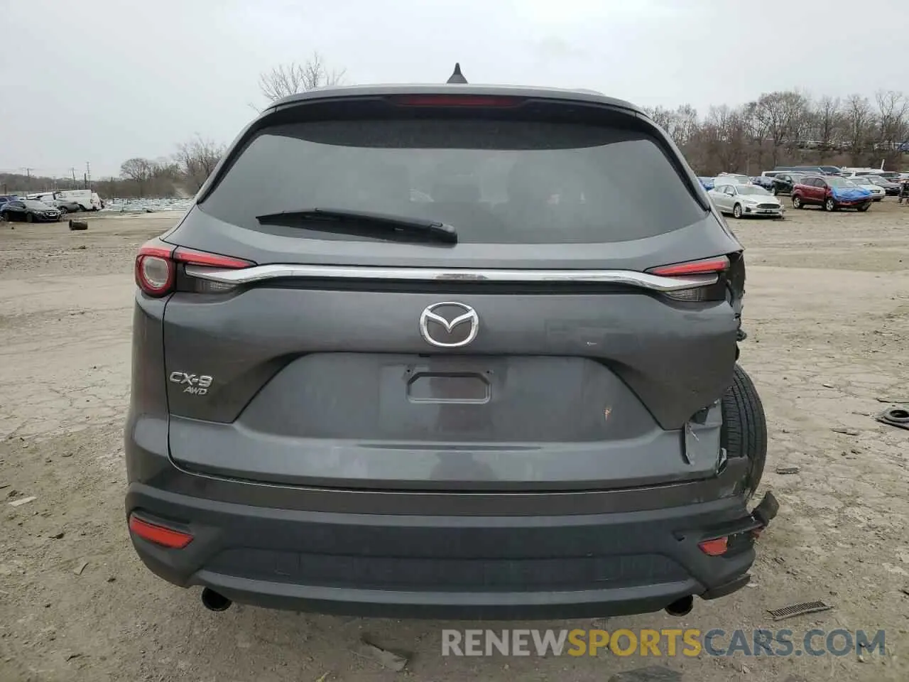 6 Фотография поврежденного автомобиля JM3TCBCY3K0309778 MAZDA CX-9 2019