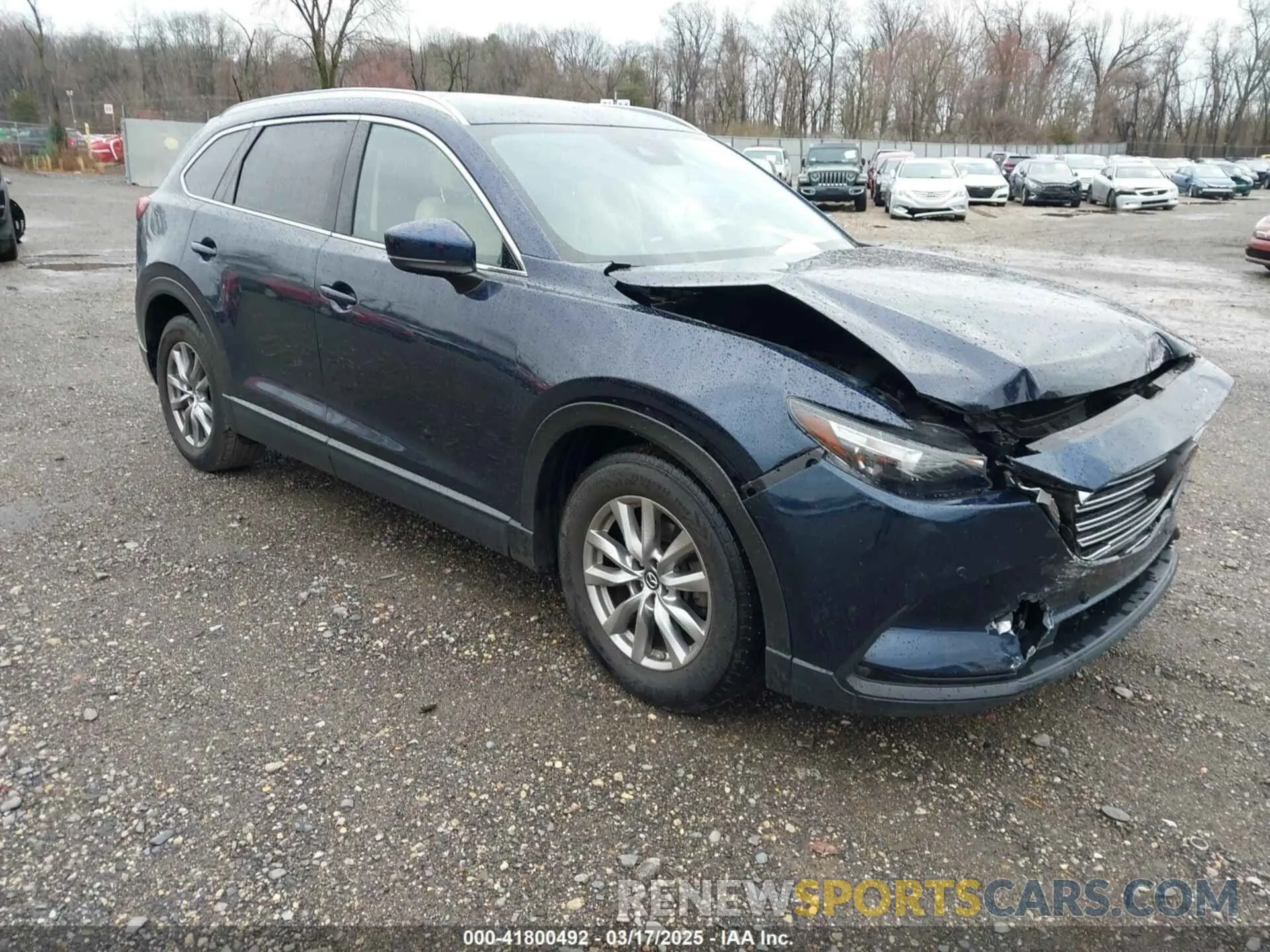 1 Photograph of a damaged car JM3TCBCY4K0329506 MAZDA CX-9 2019