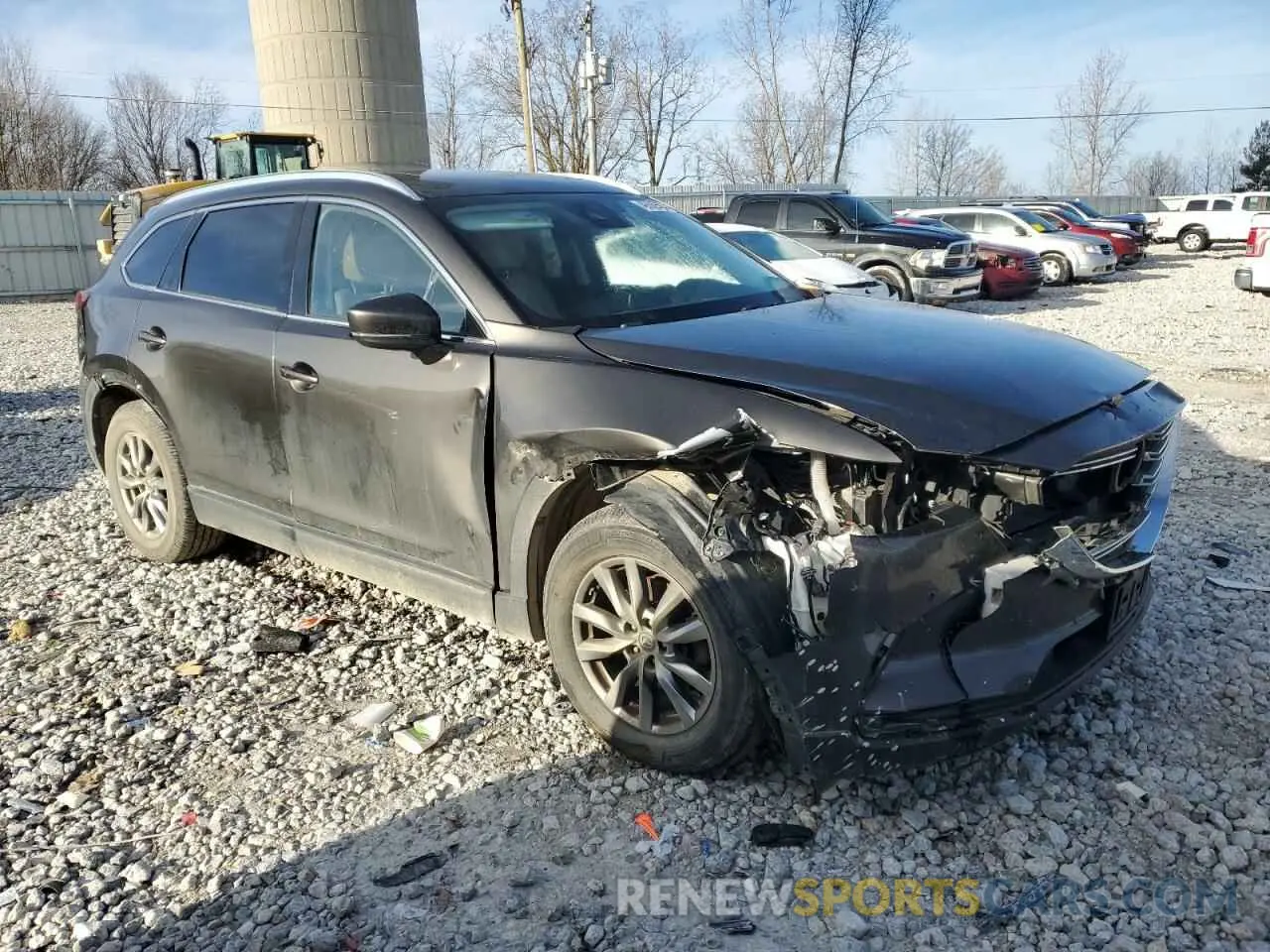 4 Photograph of a damaged car JM3TCBCY7K0328561 MAZDA CX-9 2019