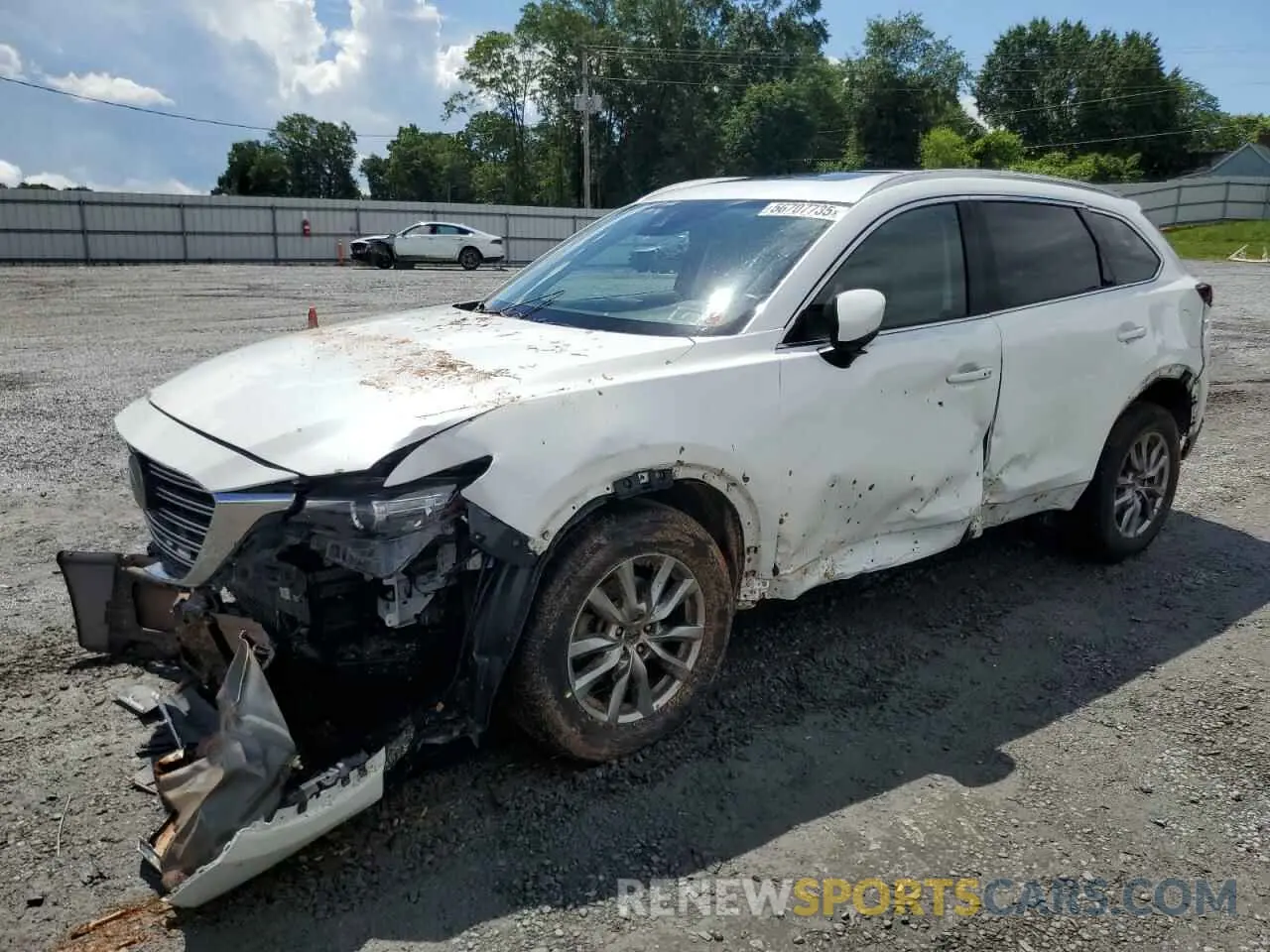 1 Photograph of a damaged car JM3TCBCY9K0305038 MAZDA CX-9 2019