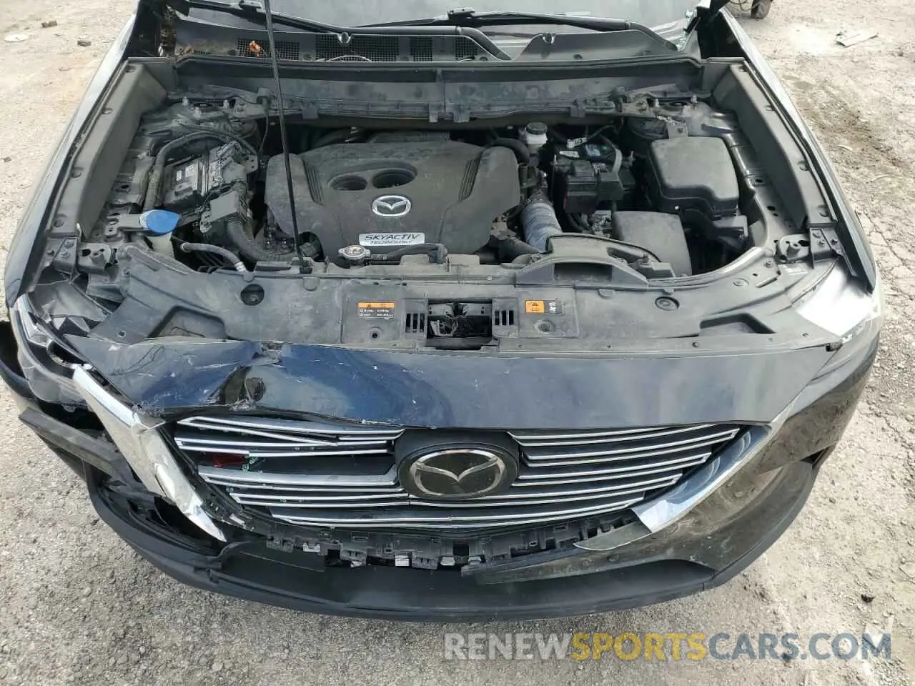 12 Фотография поврежденного автомобиля JM3TCBCY9K0314225 MAZDA CX-9 2019