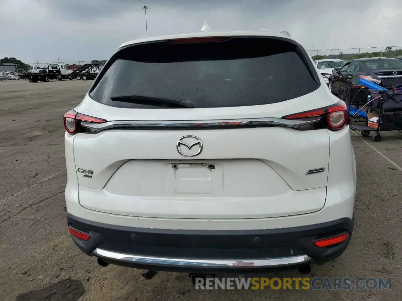 6 Photograph of a damaged car JM3TCBDY0K0323667 MAZDA CX-9 2019