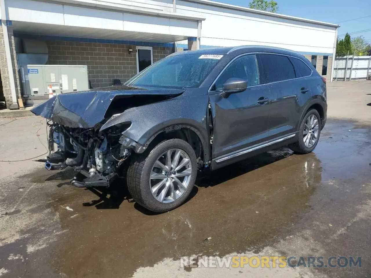 1 Photograph of a damaged car JM3TCBDY1K0310099 MAZDA CX-9 2019