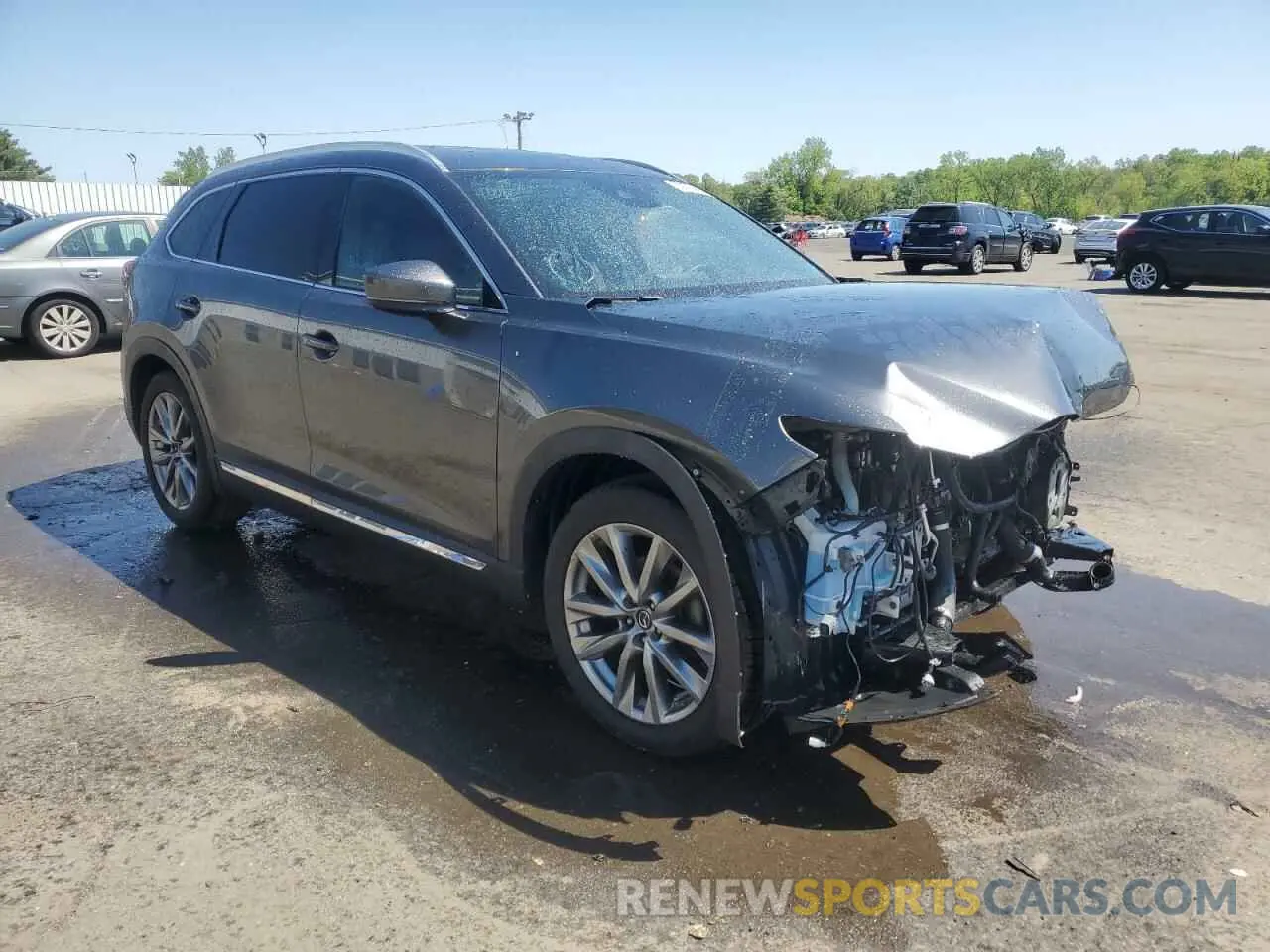 4 Photograph of a damaged car JM3TCBDY1K0310099 MAZDA CX-9 2019