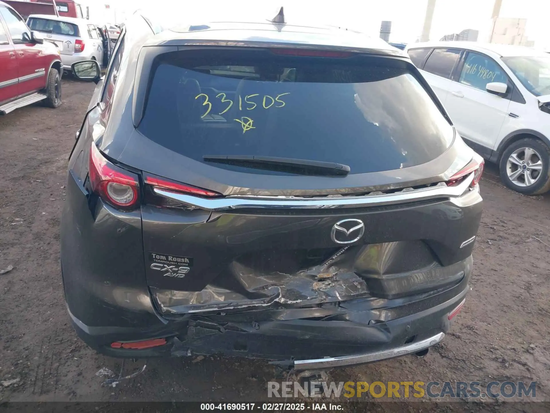 16 Фотография поврежденного автомобиля JM3TCBDY3K0331505 MAZDA CX-9 2019