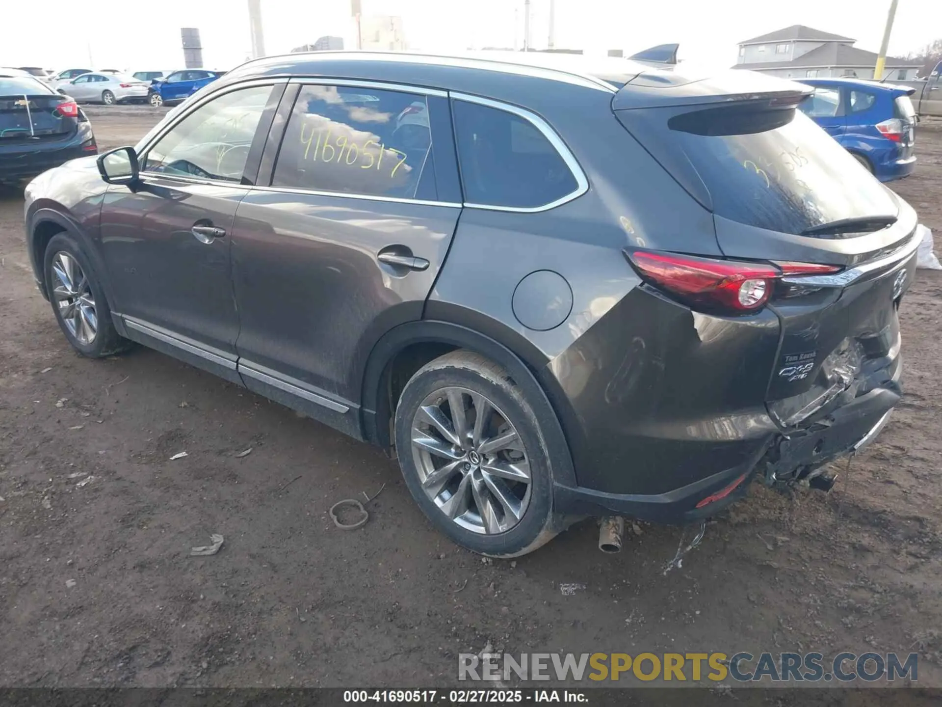 3 Фотография поврежденного автомобиля JM3TCBDY3K0331505 MAZDA CX-9 2019