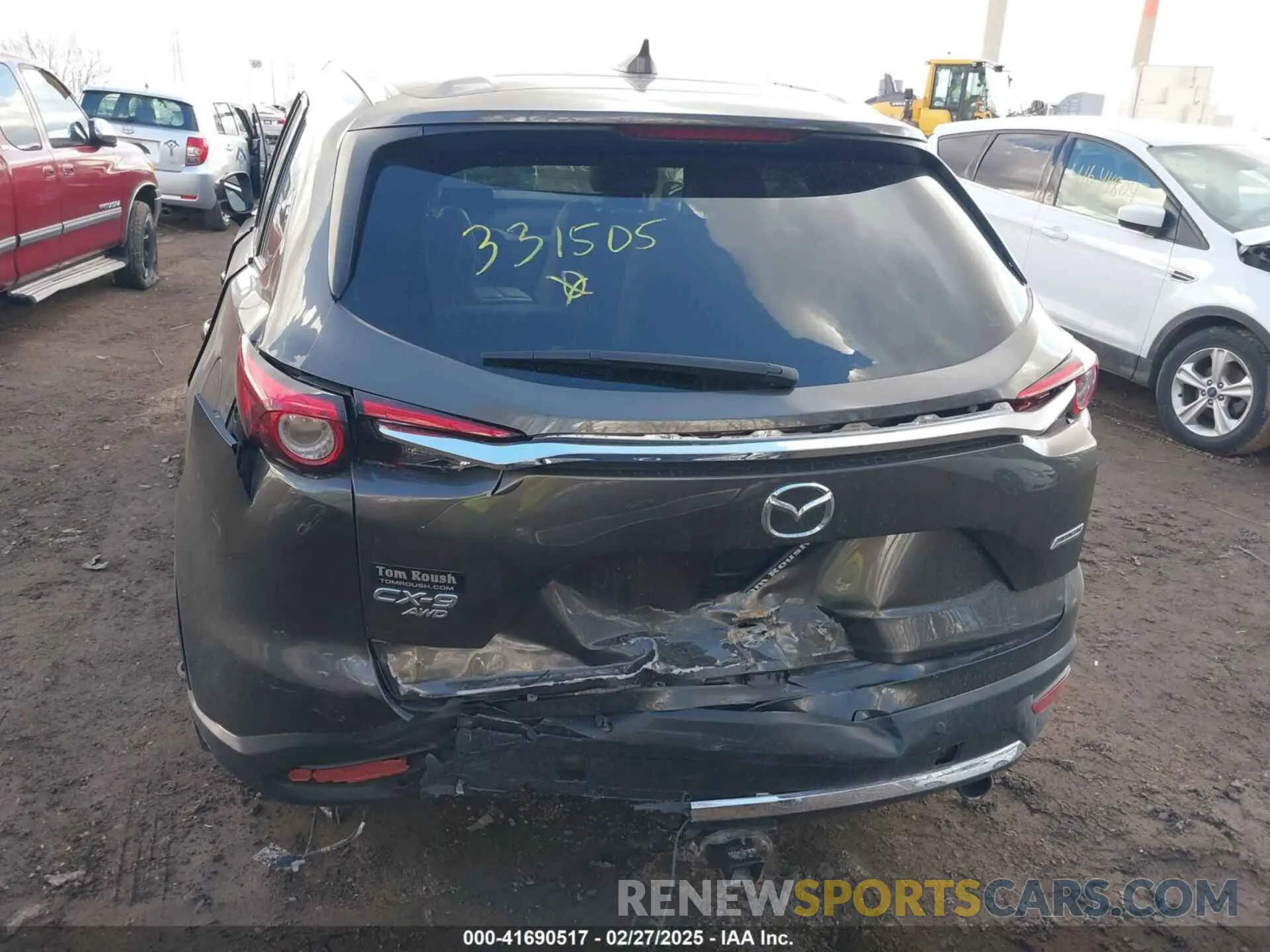 6 Фотография поврежденного автомобиля JM3TCBDY3K0331505 MAZDA CX-9 2019