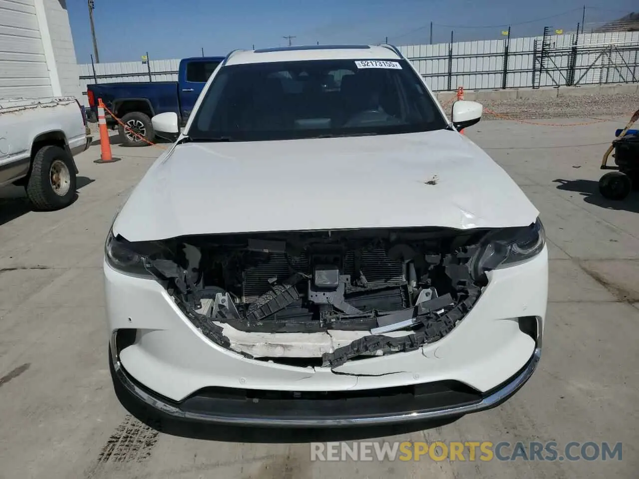 5 Фотография поврежденного автомобиля JM3TCBDY5K0303494 MAZDA CX-9 2019
