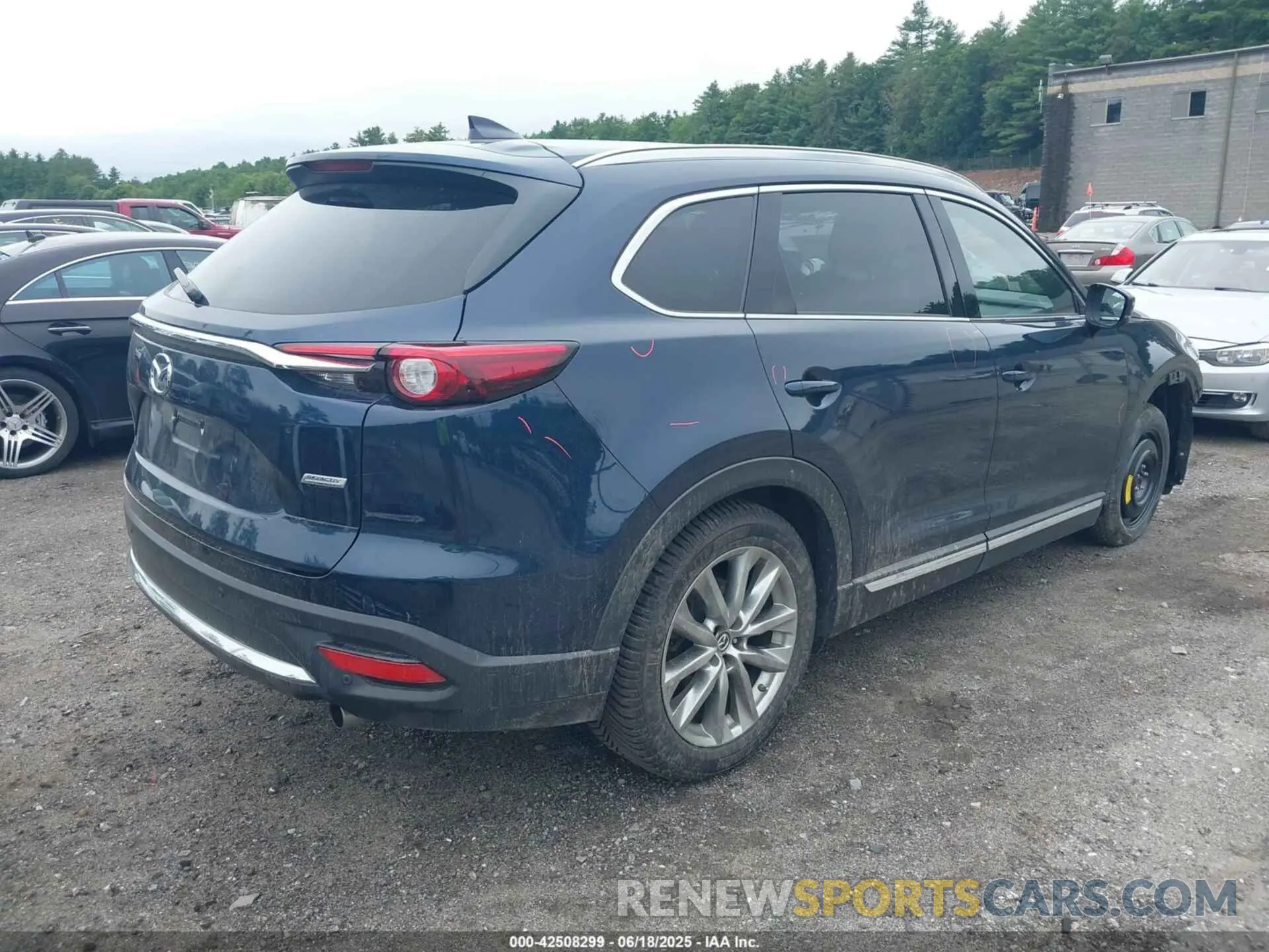 4 Фотография поврежденного автомобиля JM3TCBDY5K0332610 MAZDA CX-9 2019
