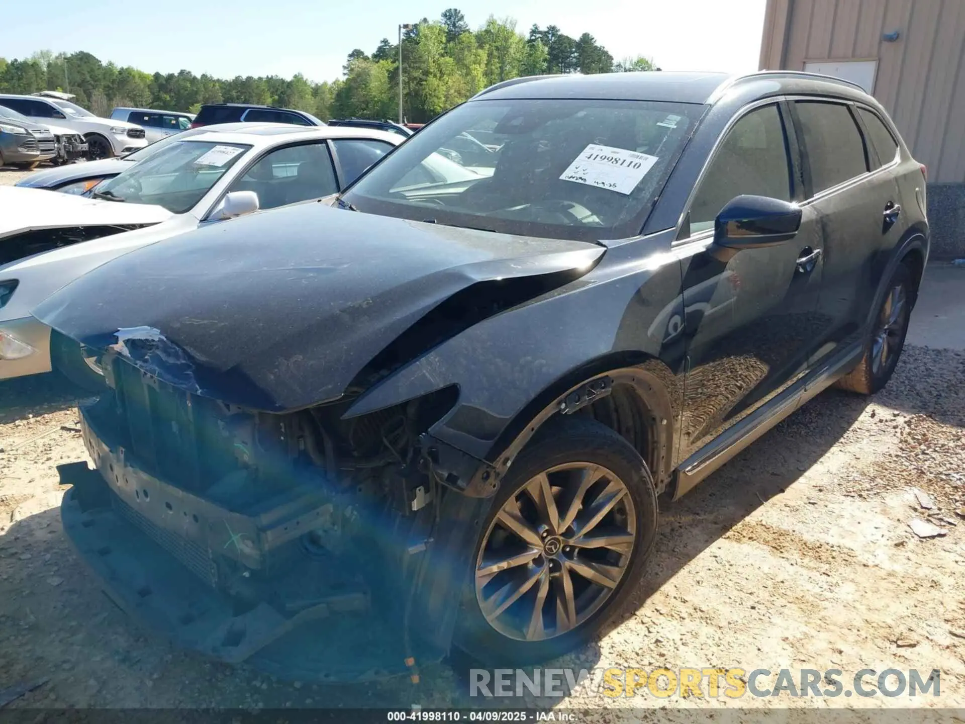 2 Фотография поврежденного автомобиля JM3TCBDY7K0302444 MAZDA CX-9 2019