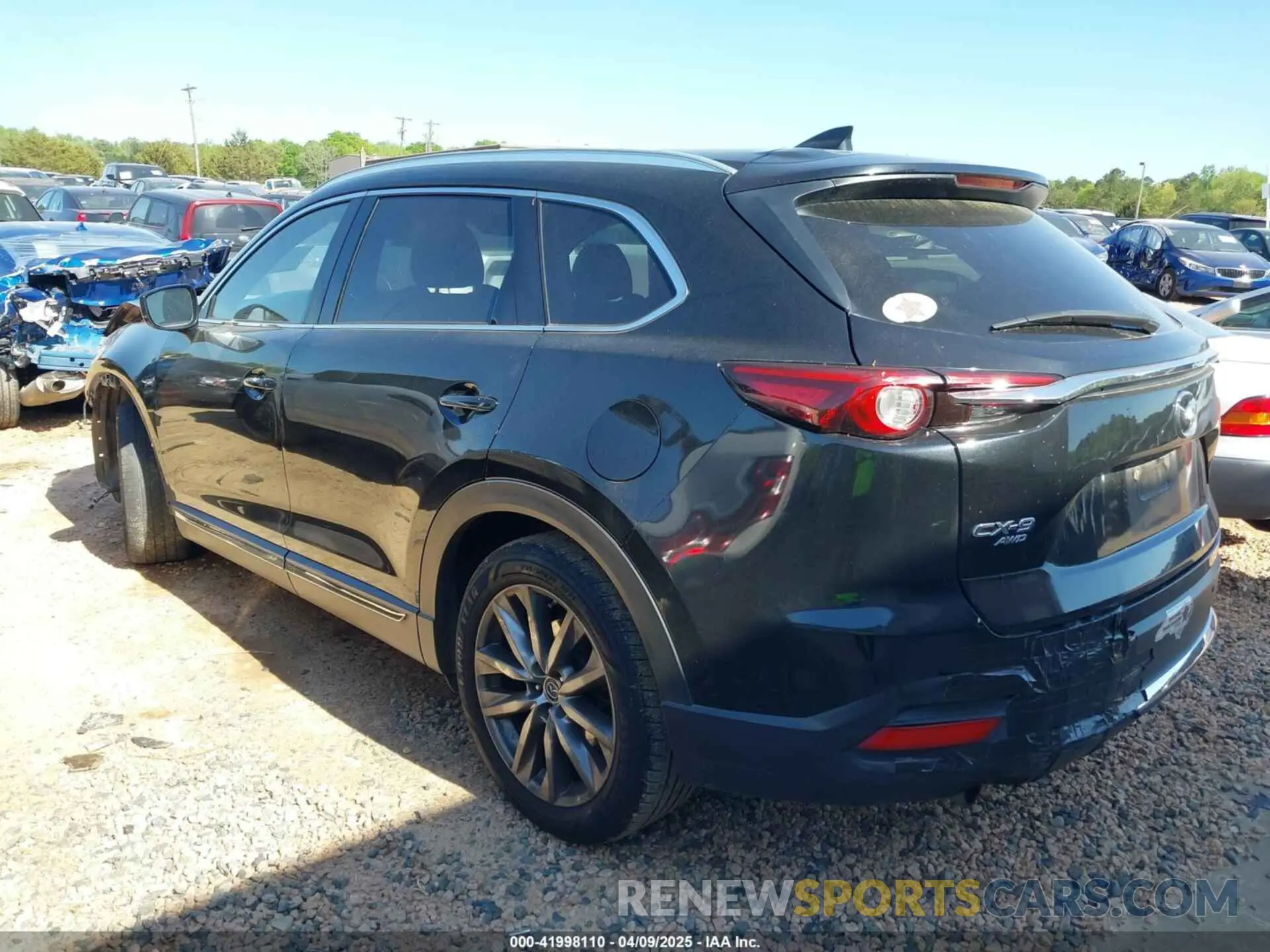 3 Фотография поврежденного автомобиля JM3TCBDY7K0302444 MAZDA CX-9 2019