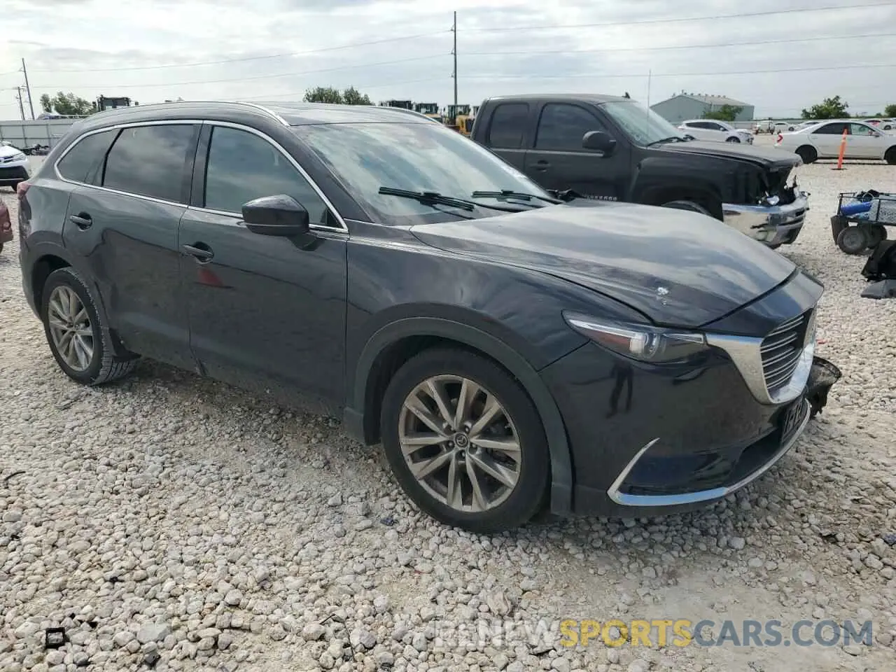 4 Фотография поврежденного автомобиля JM3TCBDY8K0303103 MAZDA CX-9 2019