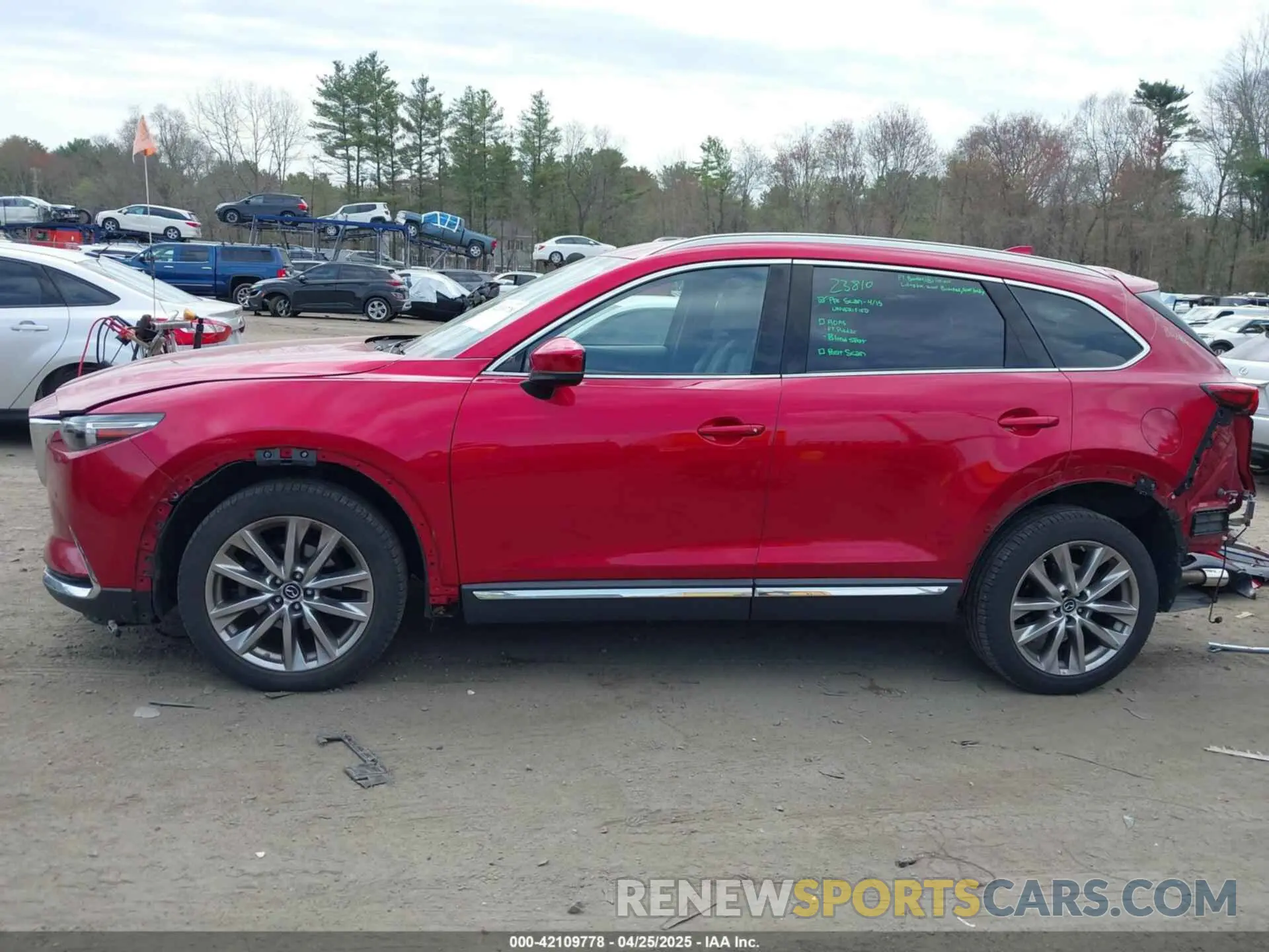 15 Photograph of a damaged car JM3TCBDY8K0333394 MAZDA CX-9 2019