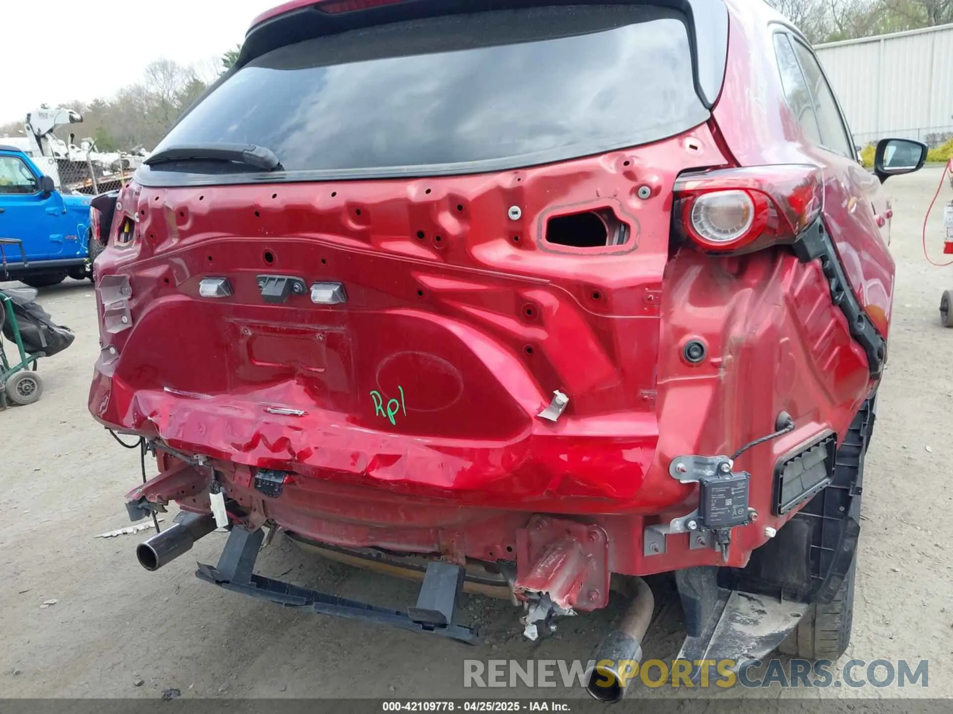 6 Photograph of a damaged car JM3TCBDY8K0333394 MAZDA CX-9 2019