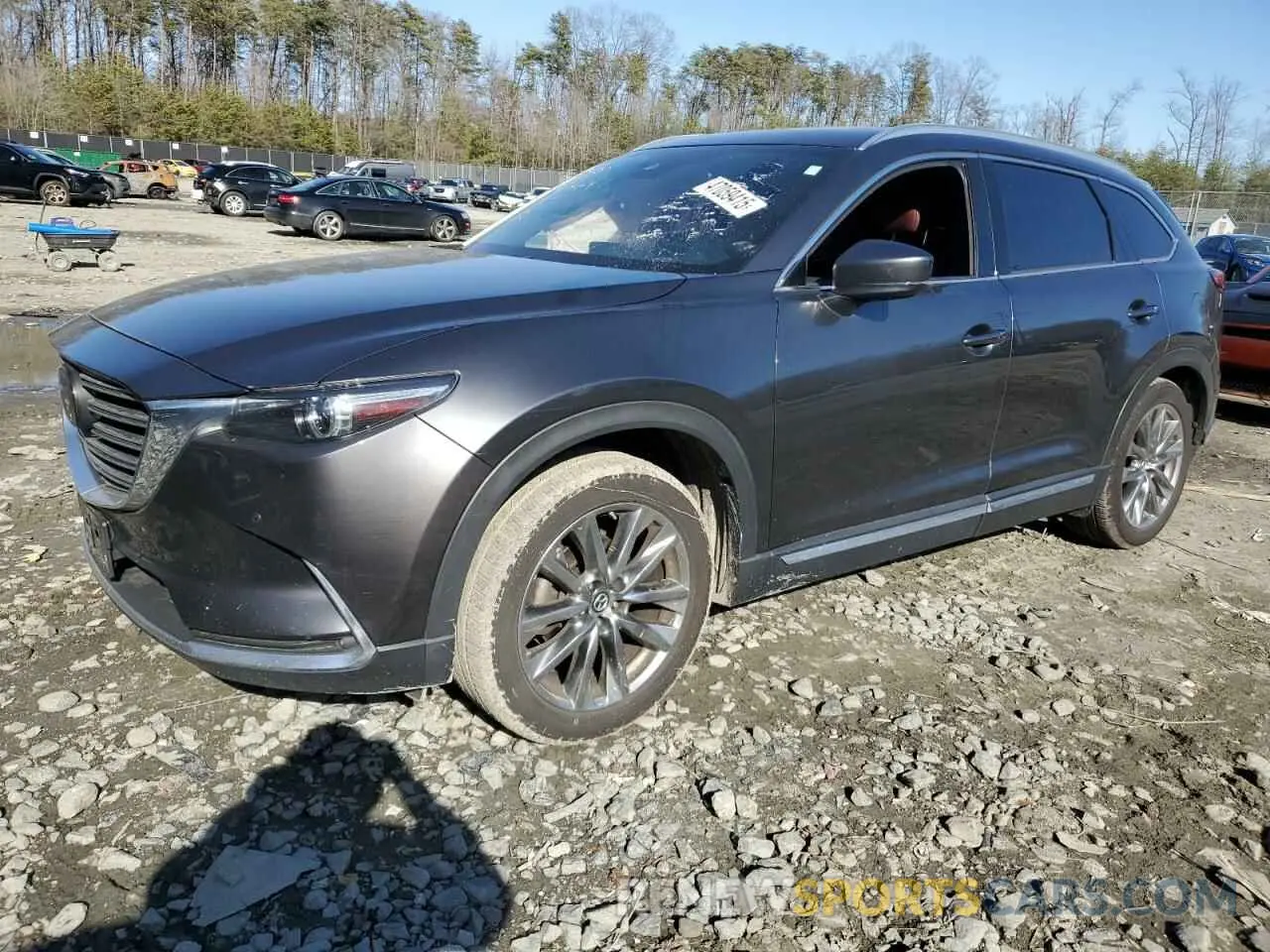 1 Photograph of a damaged car JM3TCBEY5K0327681 MAZDA CX-9 2019