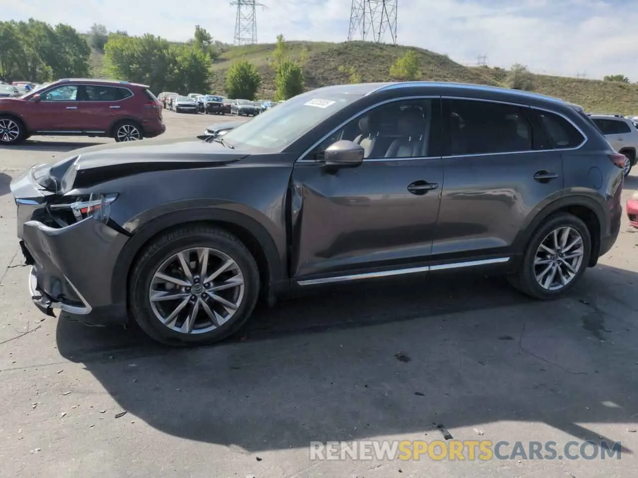 1 Photograph of a damaged car JM3TCBEY7K0305326 MAZDA CX-9 2019