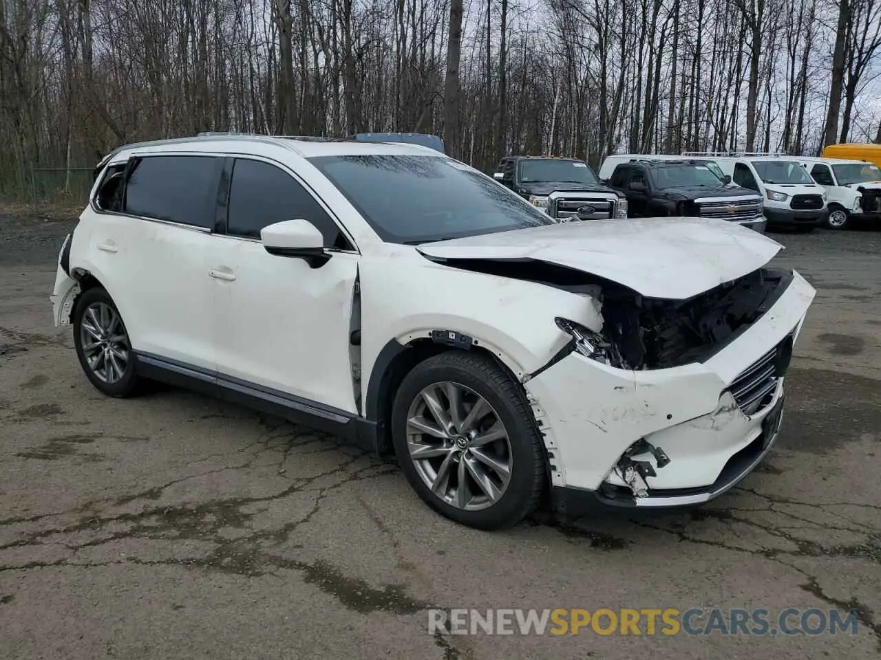 4 Фотография поврежденного автомобиля JM3TCBEY8K0326833 MAZDA CX-9 2019