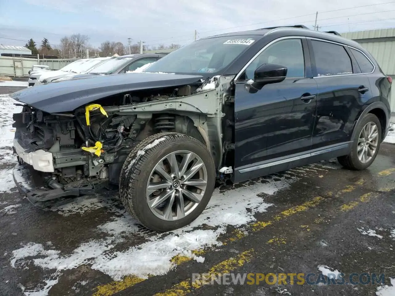 1 Фотография поврежденного автомобиля JM3TCBEYXK0333119 MAZDA CX-9 2019