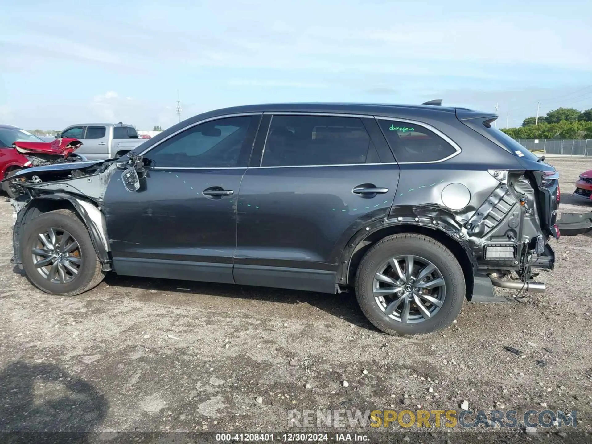 15 Photograph of a damaged car JM3TCACY5L0412308 MAZDA CX-9 2020