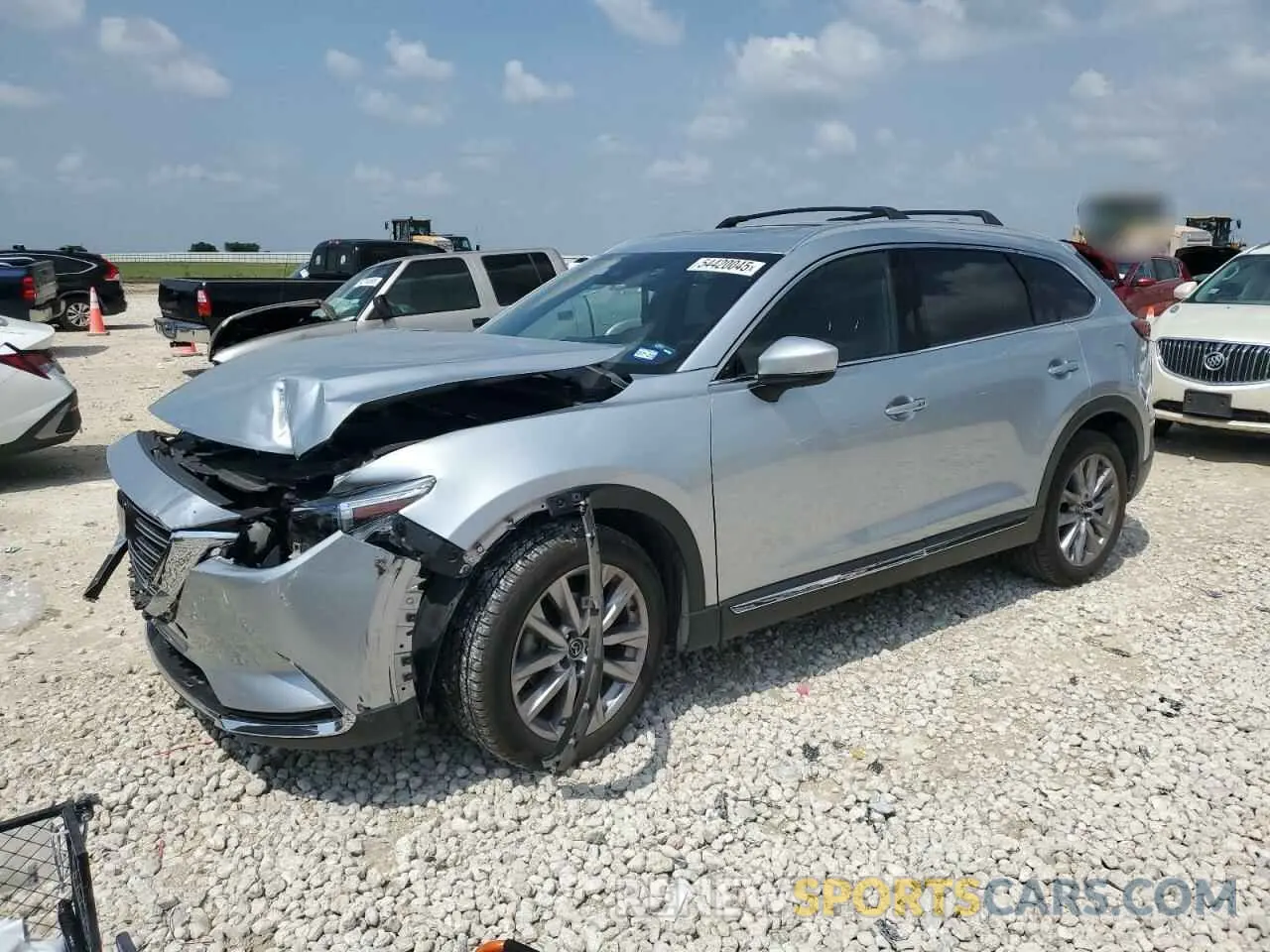 1 Photograph of a damaged car JM3TCADY7L0421820 MAZDA CX-9 2020
