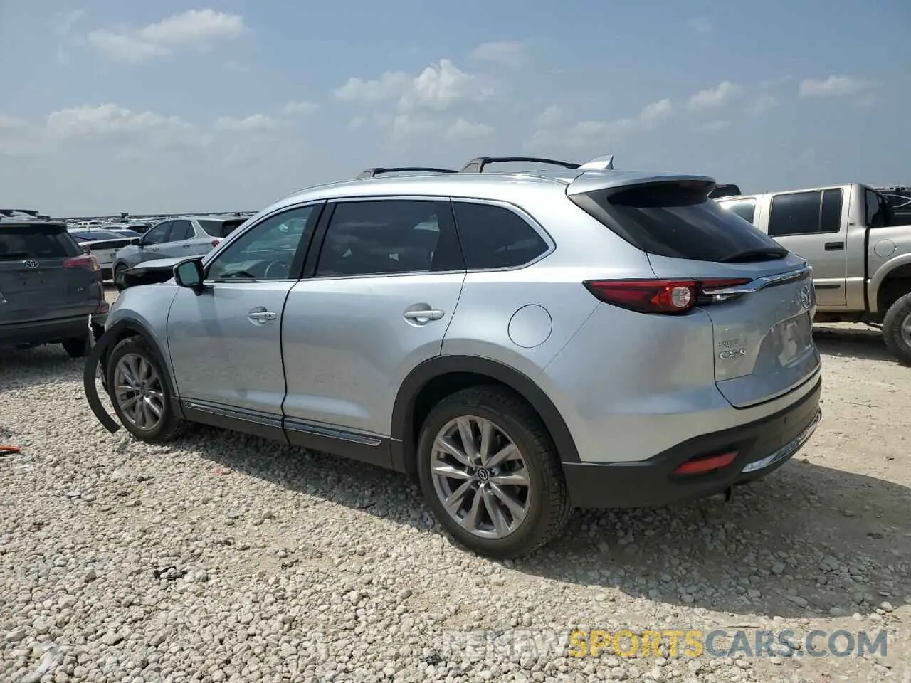 2 Photograph of a damaged car JM3TCADY7L0421820 MAZDA CX-9 2020