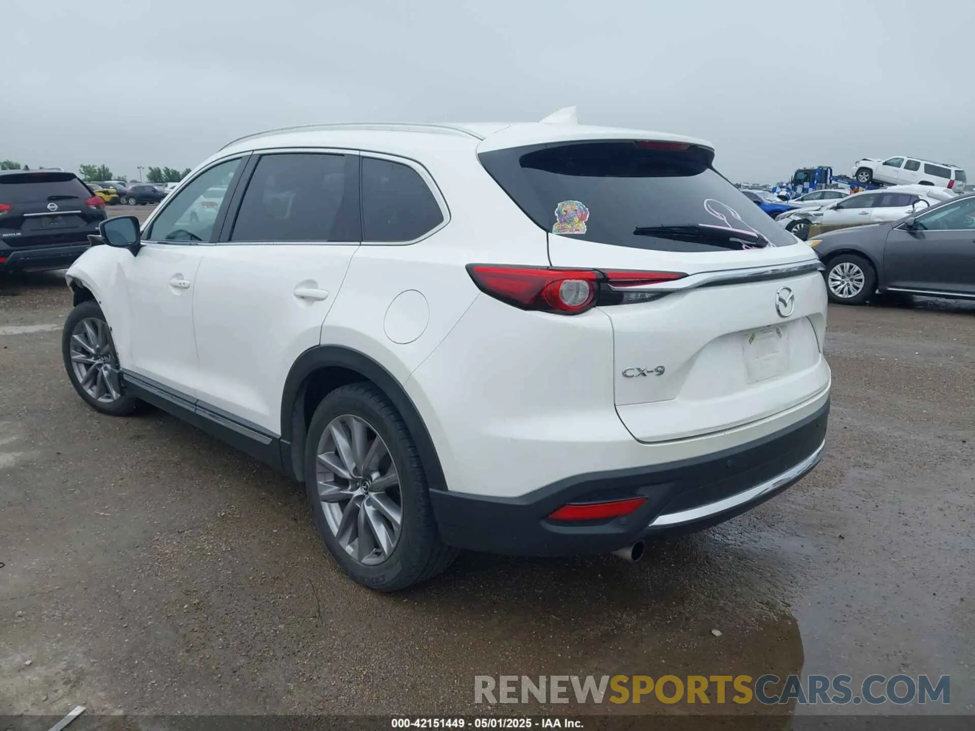 3 Фотография поврежденного автомобиля JM3TCADY8L0415797 MAZDA CX-9 2020