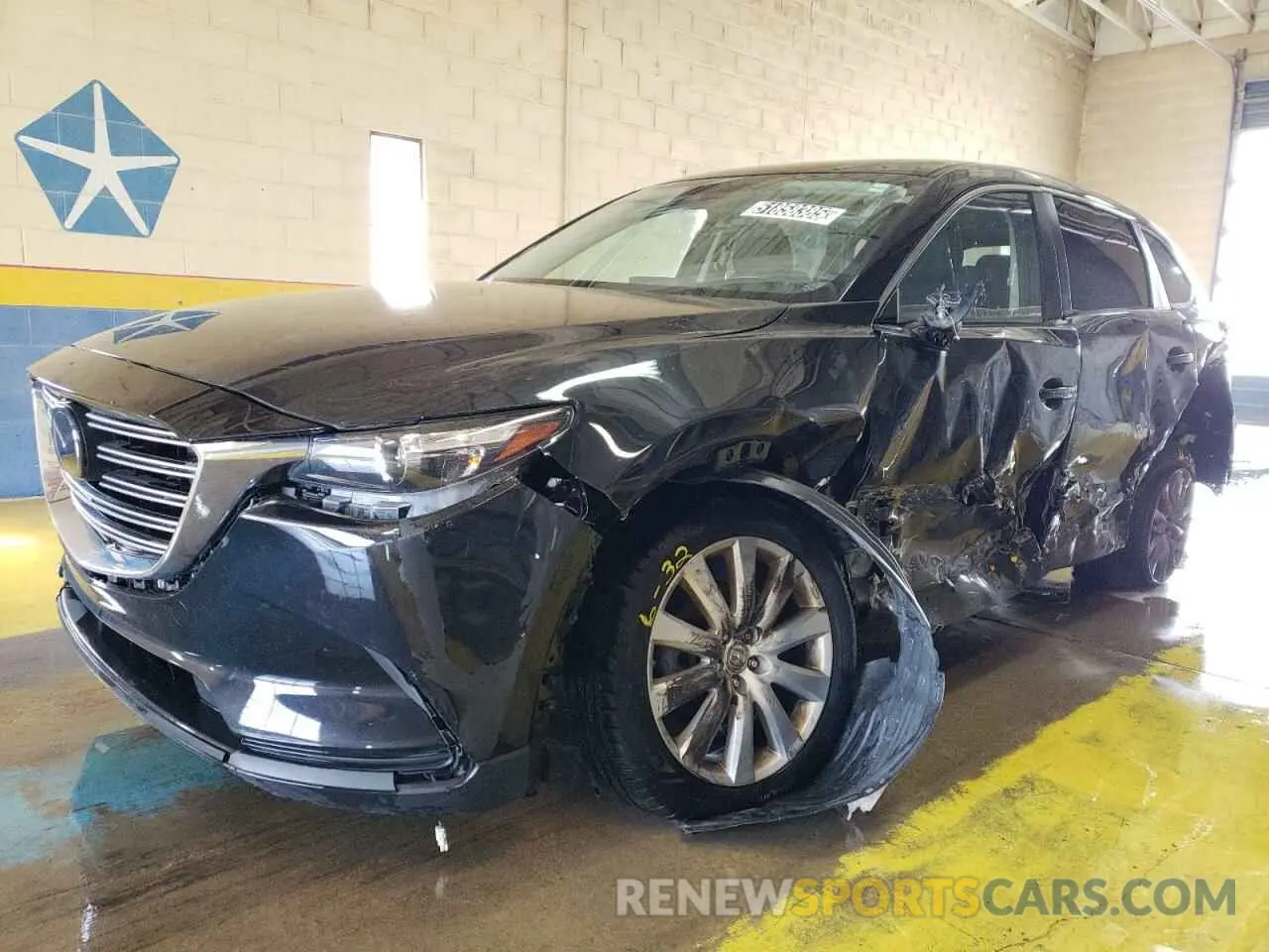 1 Photograph of a damaged car JM3TCBBY5L0414275 MAZDA CX-9 2020