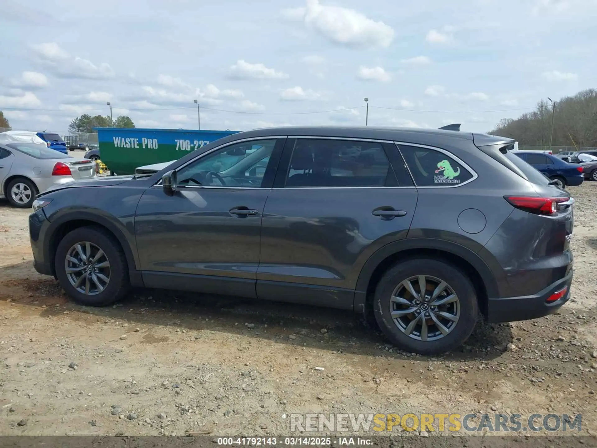 14 Фотография поврежденного автомобиля JM3TCBCY9L0418456 MAZDA CX-9 2020