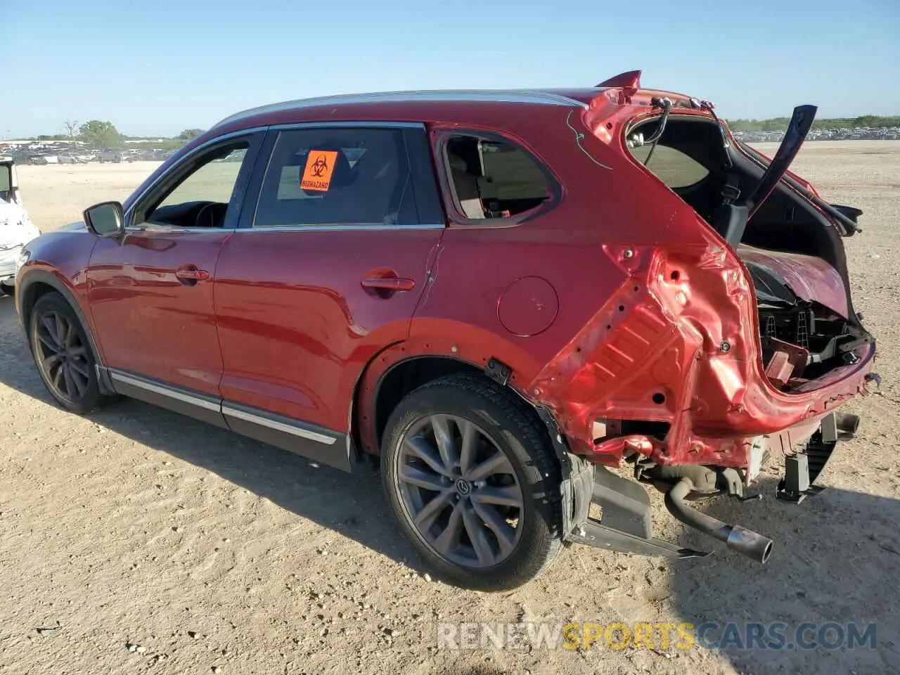 2 Photograph of a damaged car JM3TCBDY1L0414612 MAZDA CX-9 2020