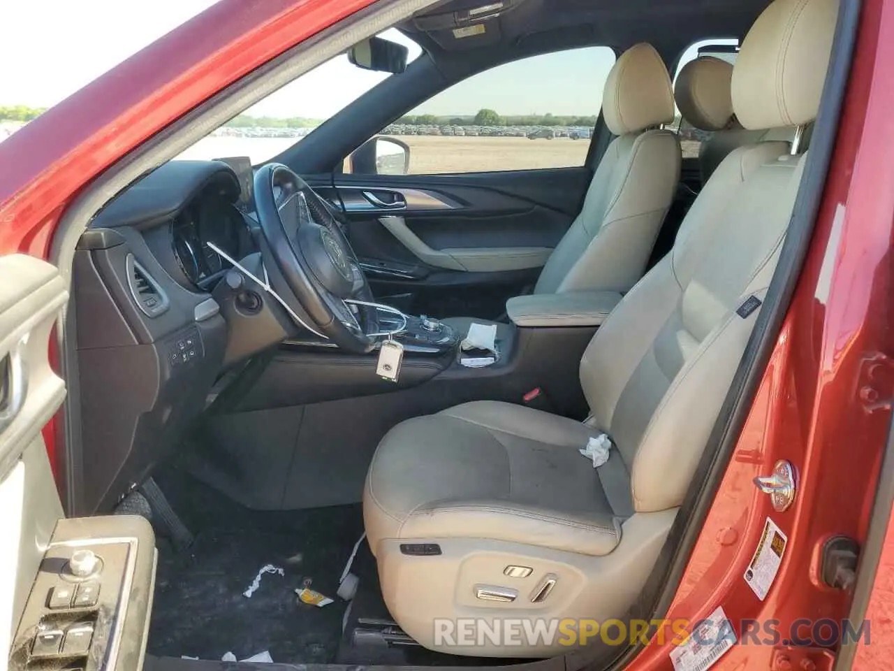 7 Photograph of a damaged car JM3TCBDY1L0414612 MAZDA CX-9 2020
