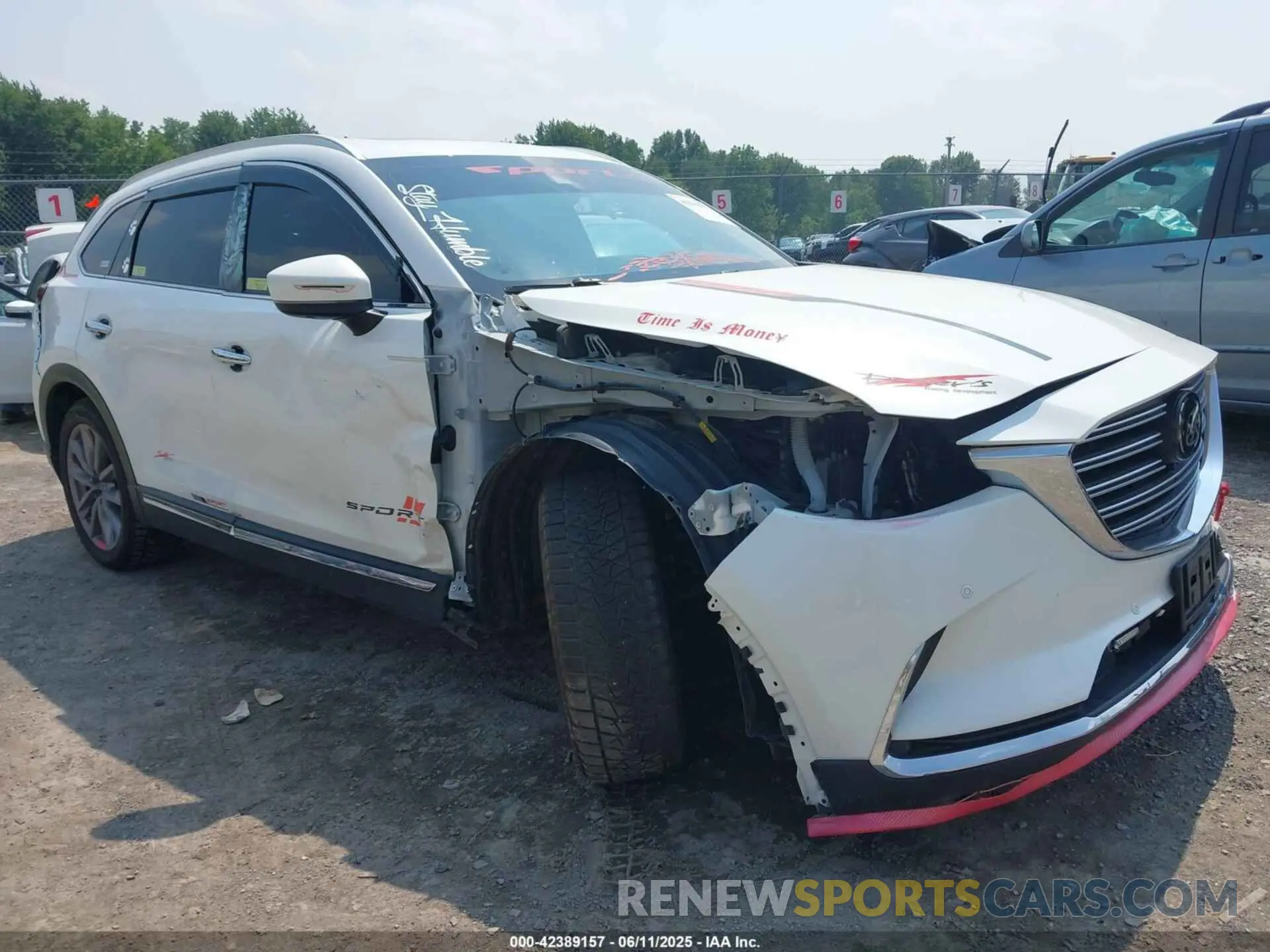 1 Photograph of a damaged car JM3TCBDY3L0410674 MAZDA CX-9 2020
