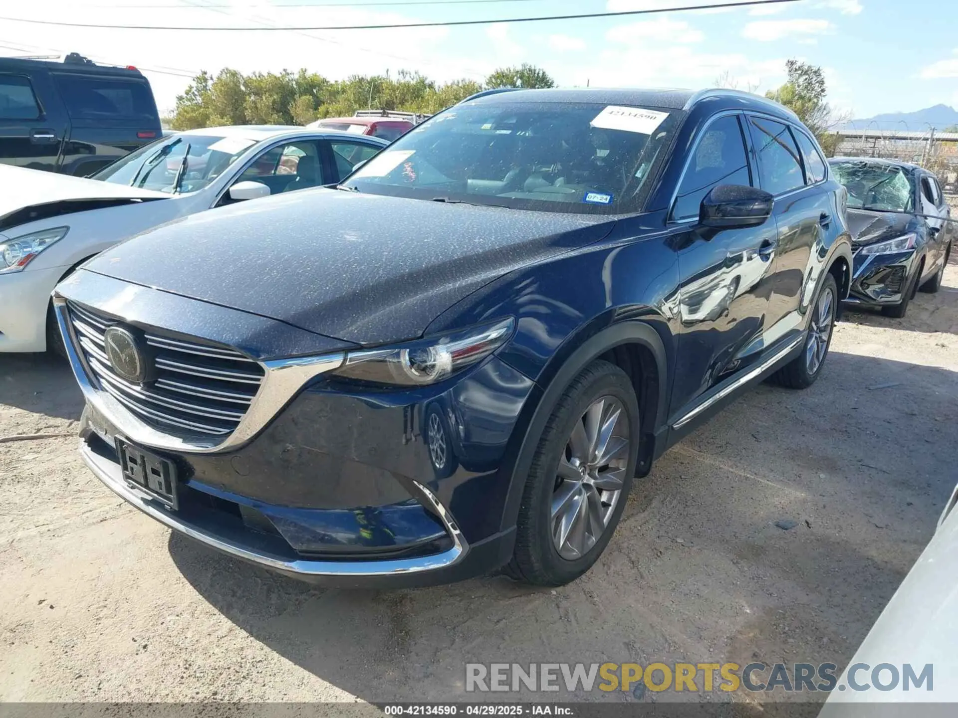 2 Фотография поврежденного автомобиля JM3TCBDY8L0423632 MAZDA CX-9 2020