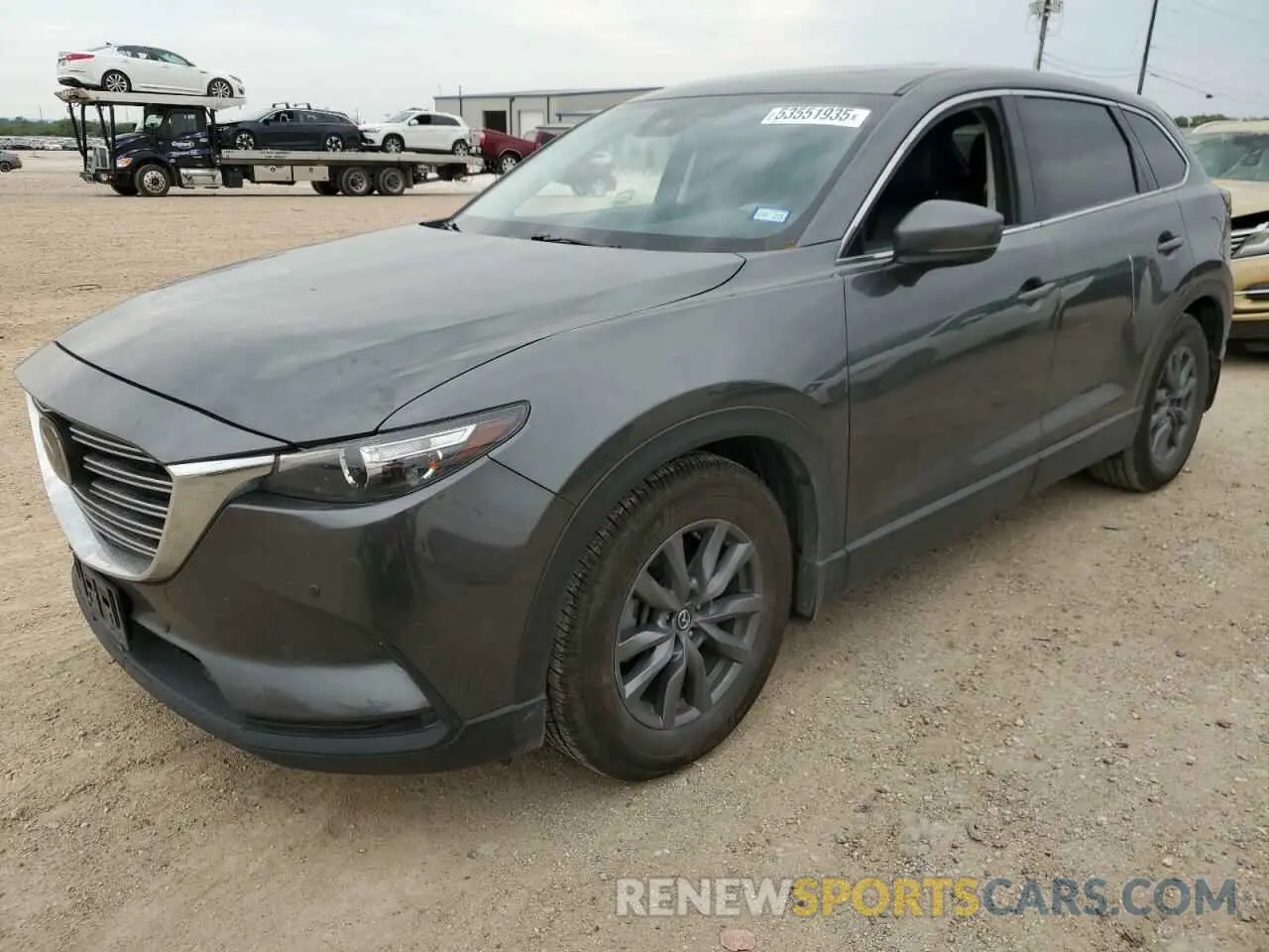 1 Photograph of a damaged car JM3TCACY1M0502783 MAZDA CX-9 2021