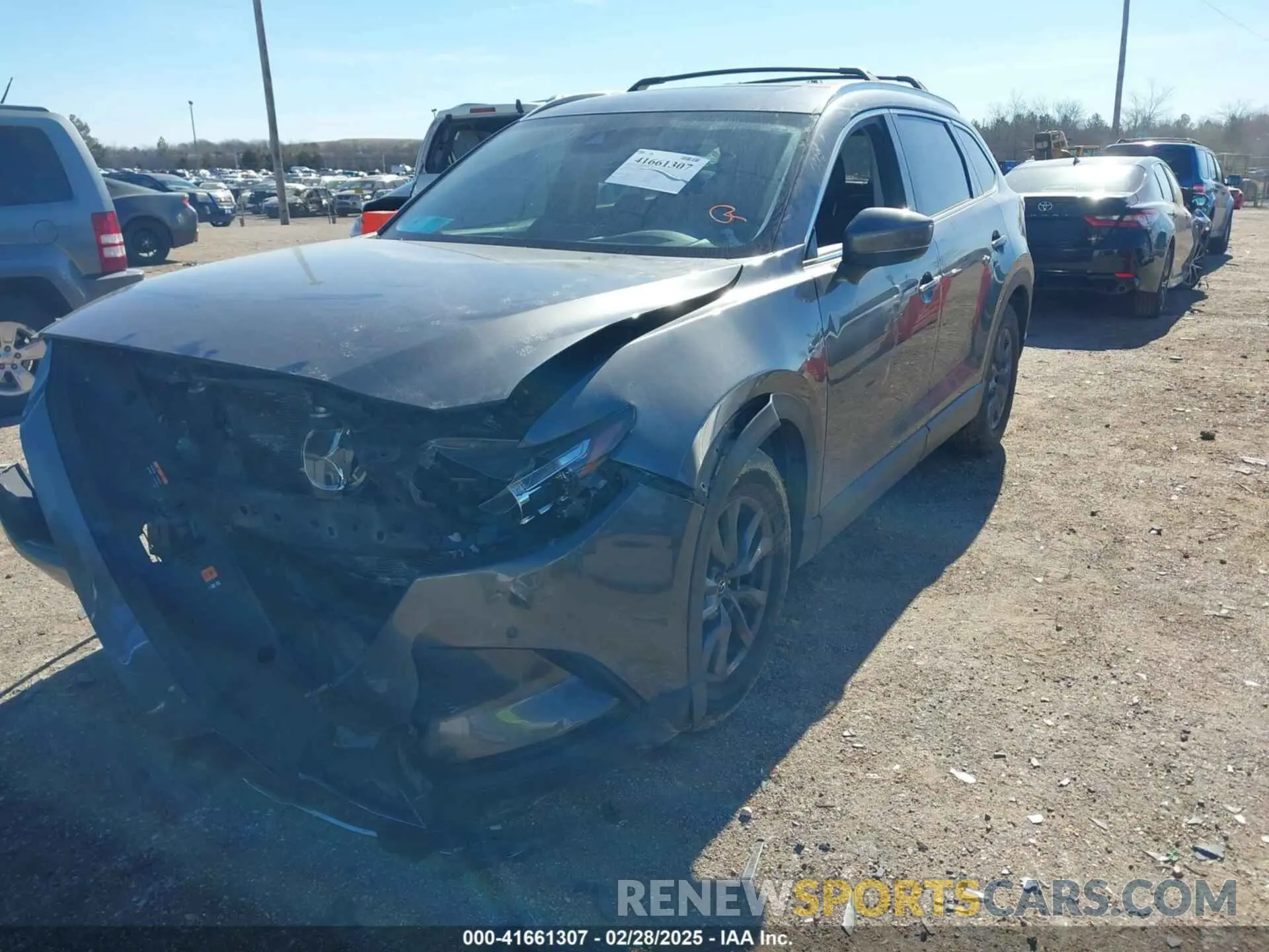 2 Фотография поврежденного автомобиля JM3TCACY4M0509579 MAZDA CX-9 2021