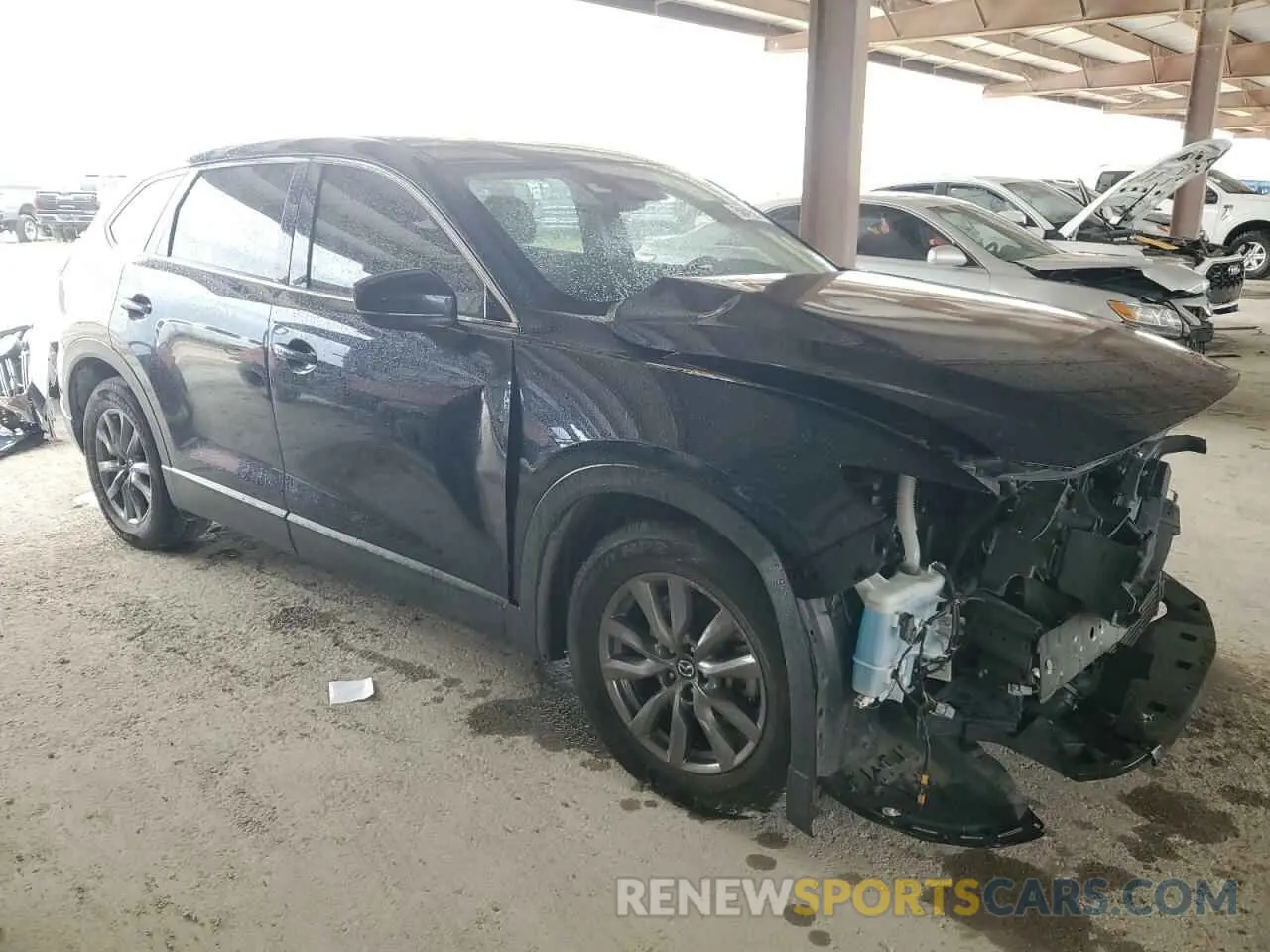 4 Фотография поврежденного автомобиля JM3TCACY4M0511316 MAZDA CX-9 2021