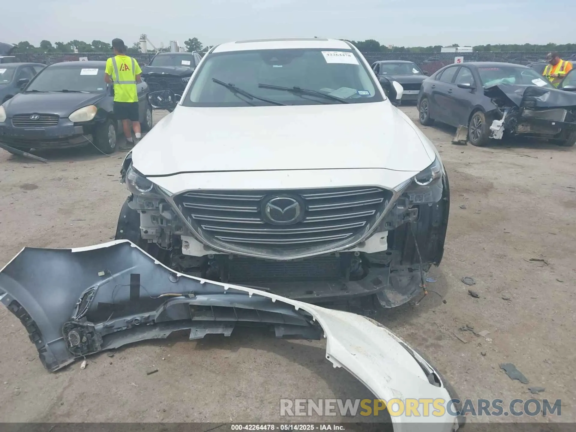 6 Фотография поврежденного автомобиля JM3TCACY9M0526376 MAZDA CX-9 2021