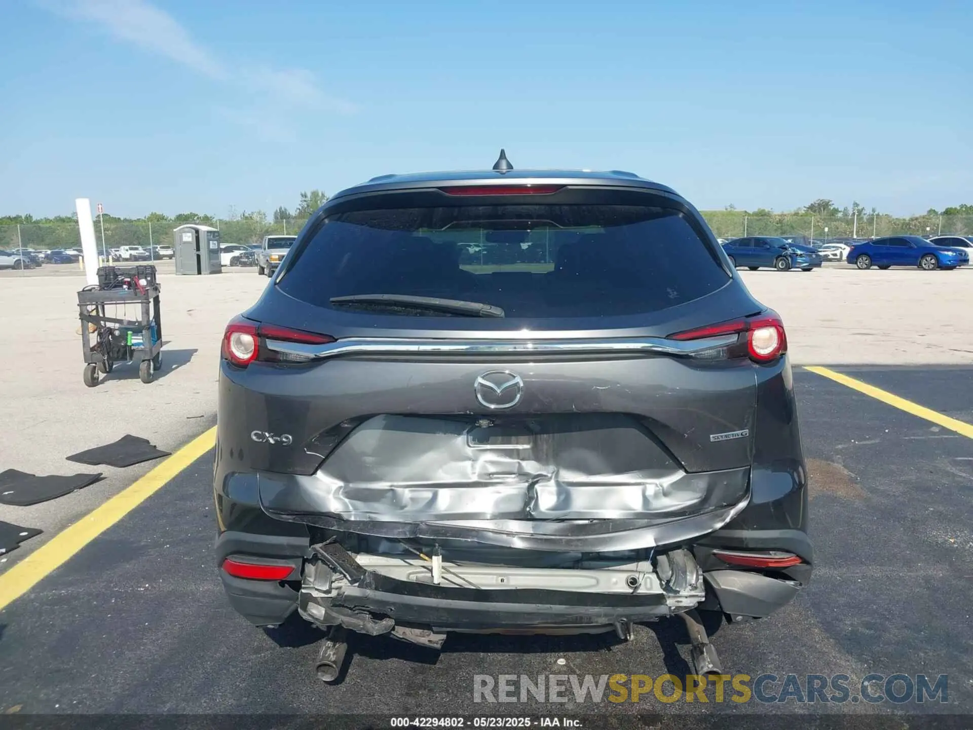 16 Фотография поврежденного автомобиля JM3TCACYXM0511613 MAZDA CX-9 2021