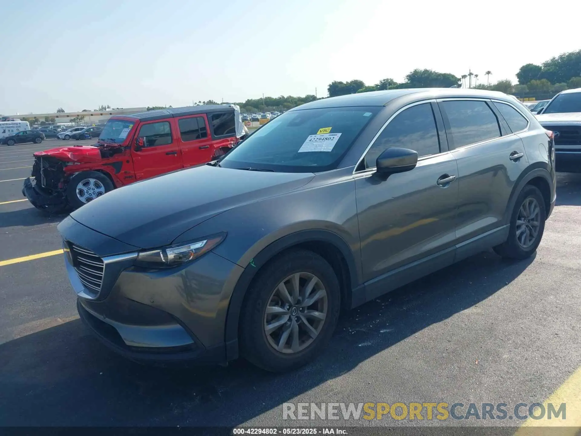 2 Фотография поврежденного автомобиля JM3TCACYXM0511613 MAZDA CX-9 2021