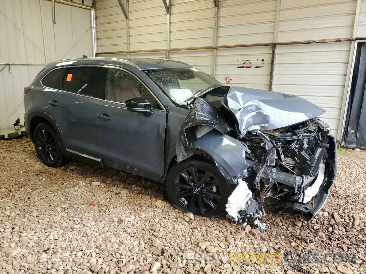 4 Фотография поврежденного автомобиля JM3TCADY0M0501090 MAZDA CX-9 2021