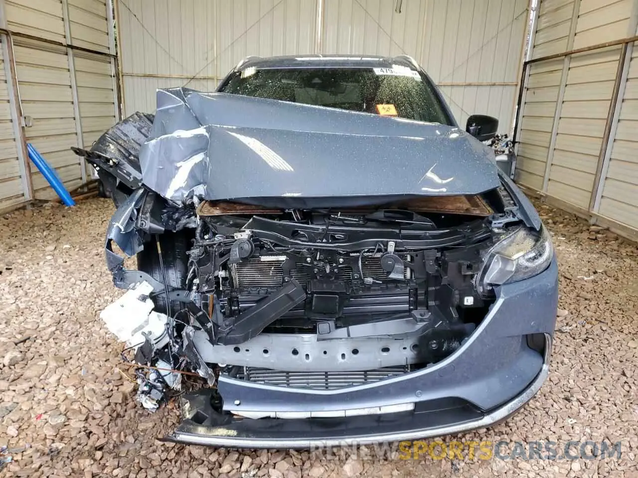 5 Фотография поврежденного автомобиля JM3TCADY0M0501090 MAZDA CX-9 2021