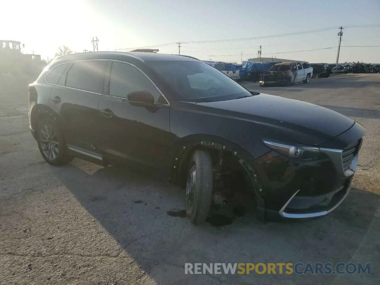 4 Photograph of a damaged car JM3TCADY1M0516925 MAZDA CX-9 2021
