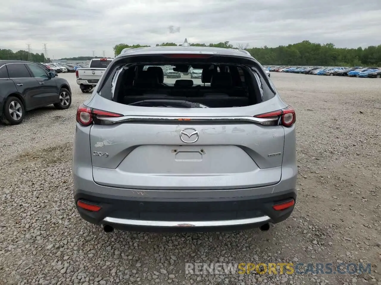 6 Photograph of a damaged car JM3TCADY3M0517512 MAZDA CX-9 2021