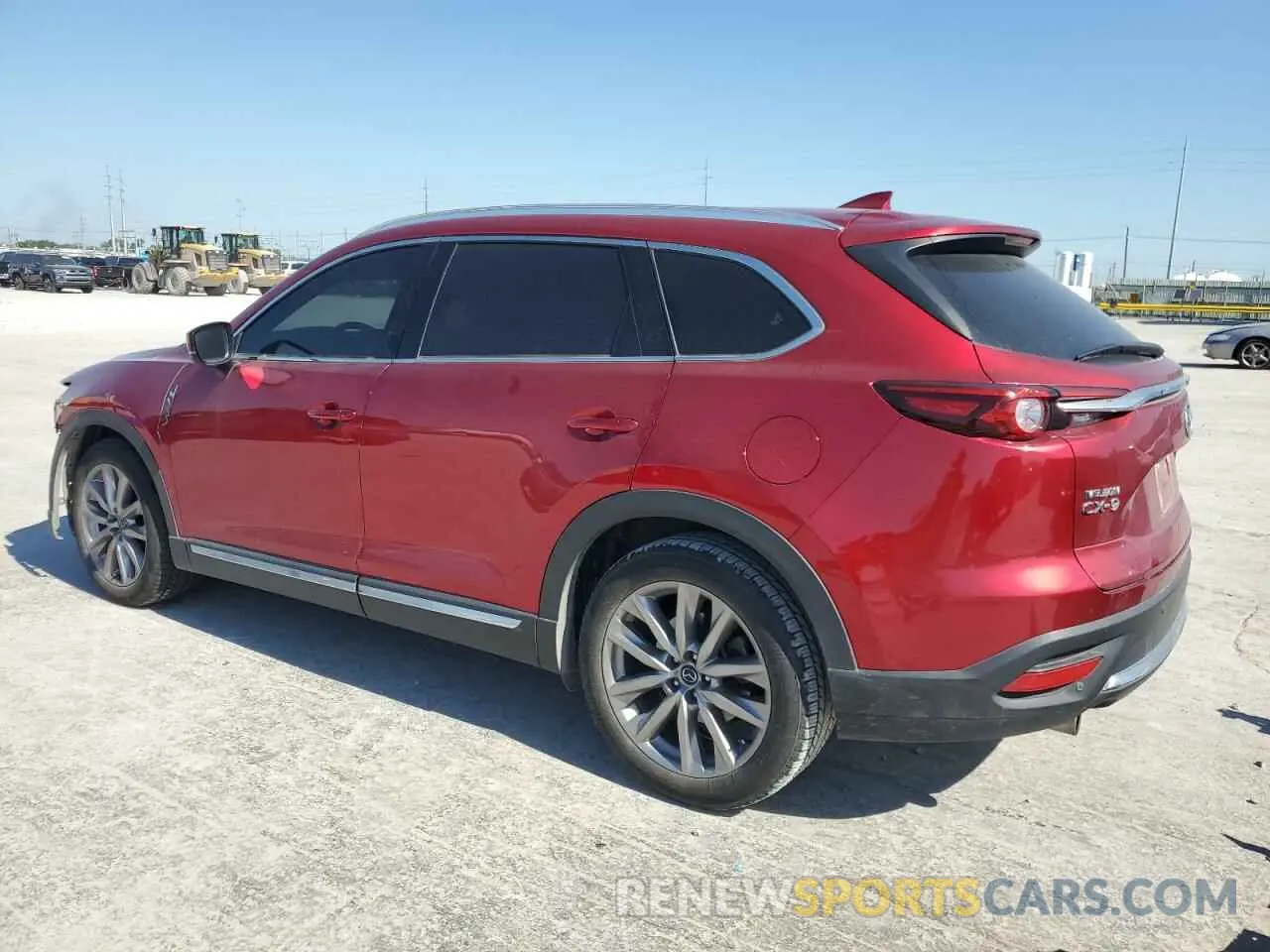 2 Photograph of a damaged car JM3TCADY9M0500746 MAZDA CX-9 2021