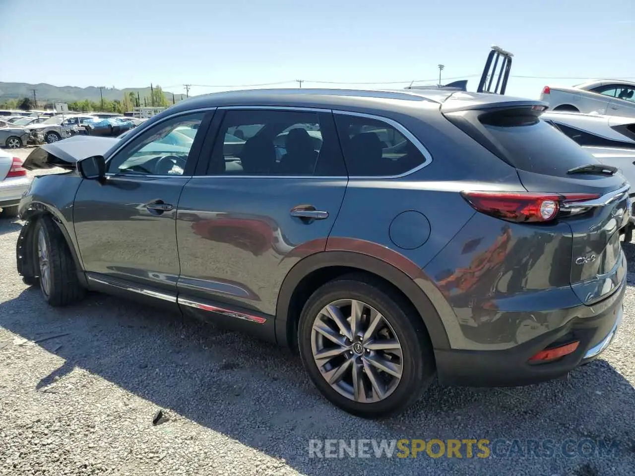 2 Photograph of a damaged car JM3TCADYXM0519399 MAZDA CX-9 2021