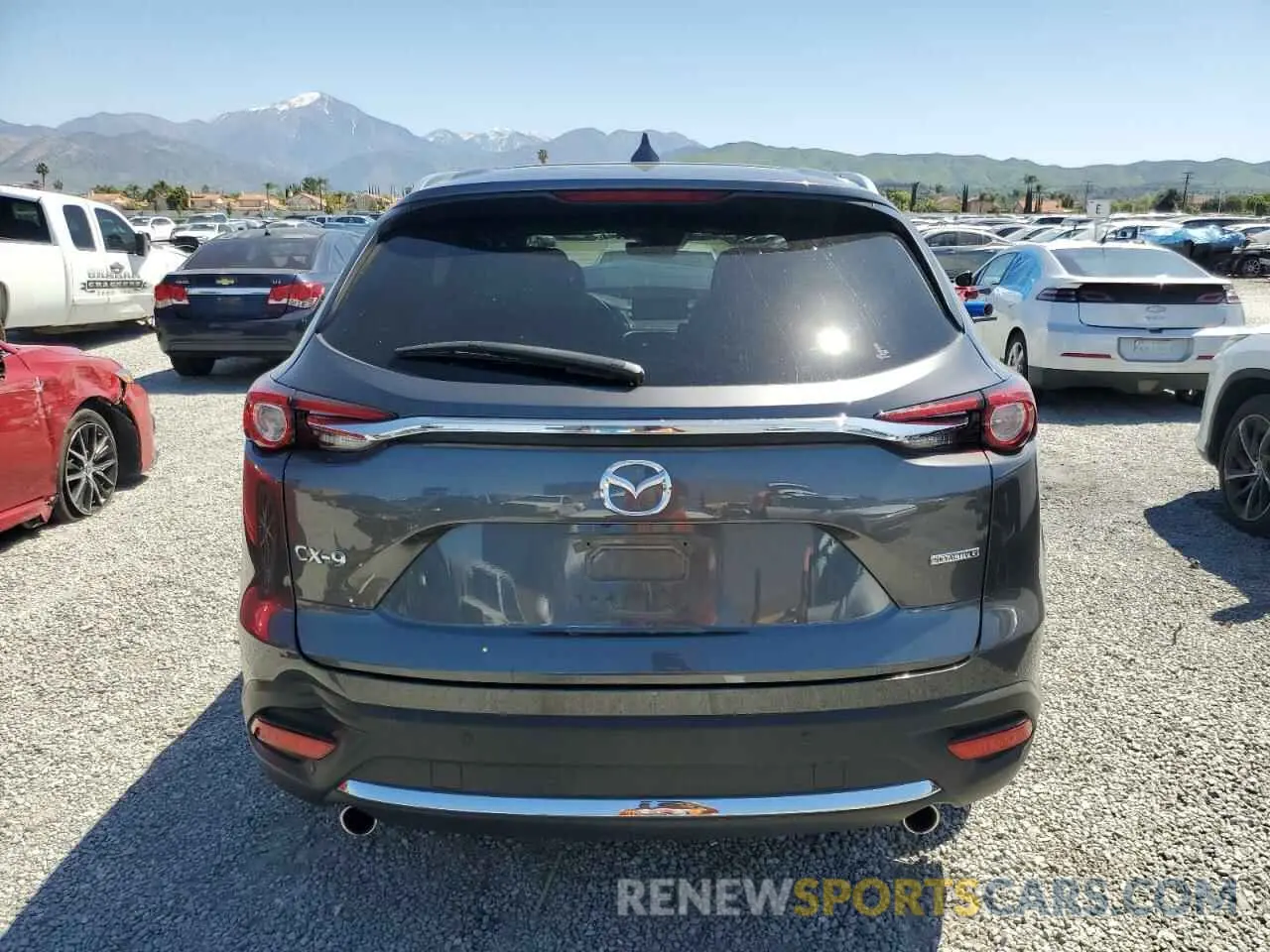 6 Photograph of a damaged car JM3TCADYXM0519399 MAZDA CX-9 2021