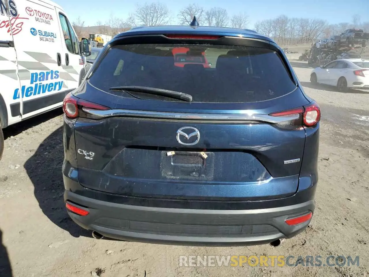 6 Фотография поврежденного автомобиля JM3TCBBY3M0525070 MAZDA CX-9 2021