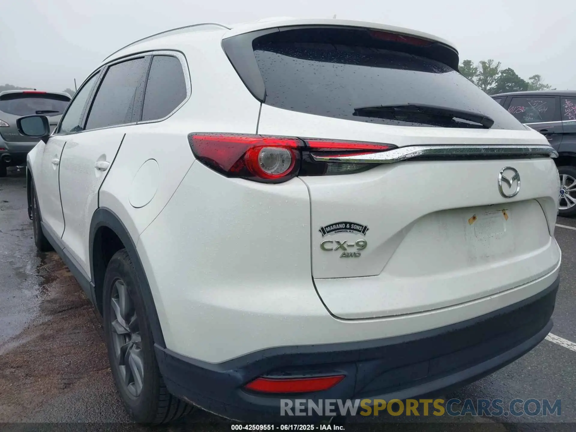 3 Фотография поврежденного автомобиля JM3TCBCY0M0508807 MAZDA CX-9 2021