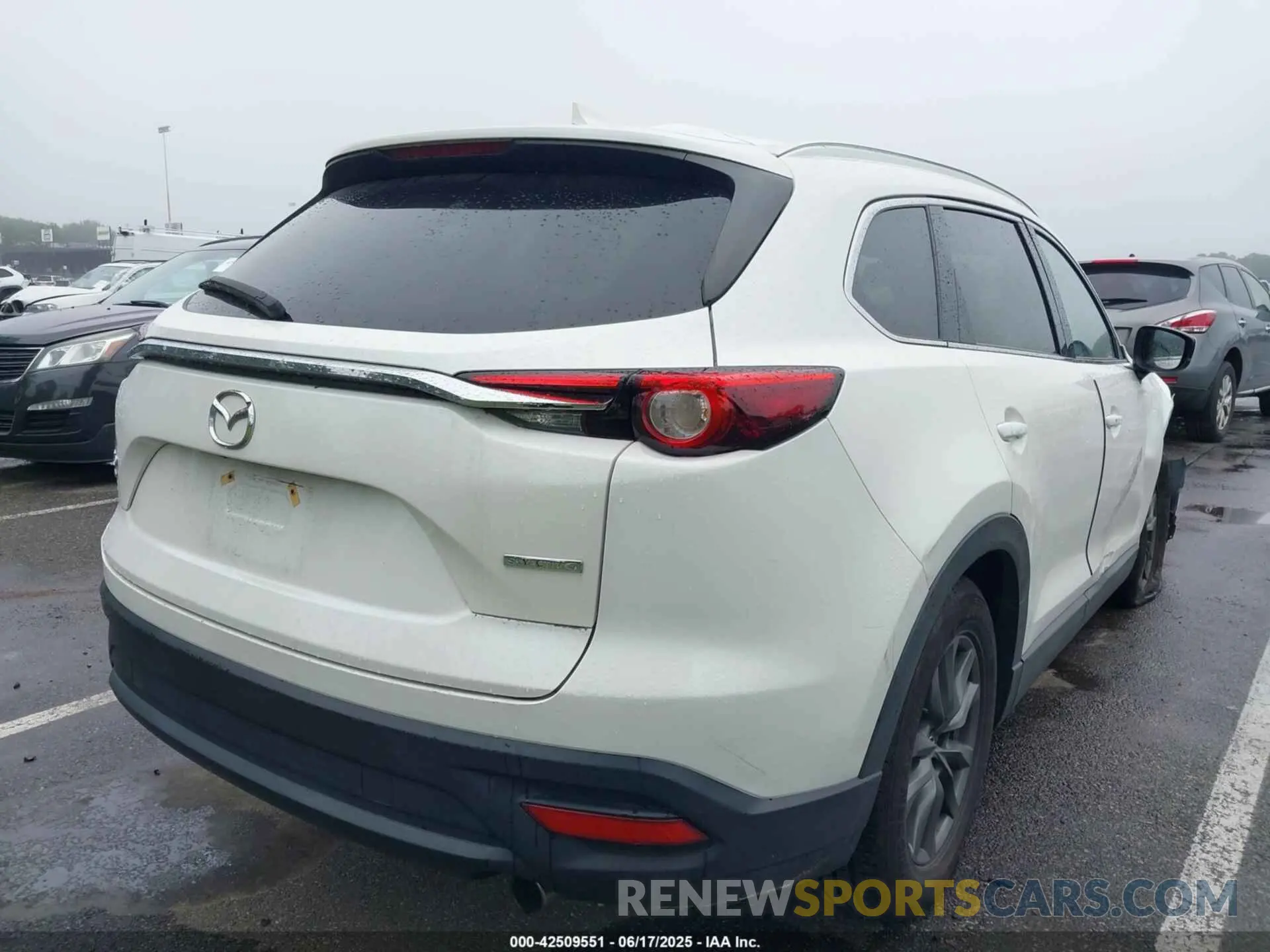 4 Фотография поврежденного автомобиля JM3TCBCY0M0508807 MAZDA CX-9 2021